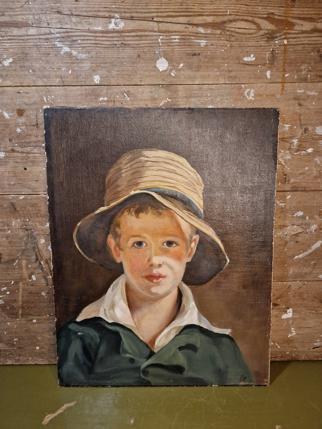 Dickie Pickett Oil On Board