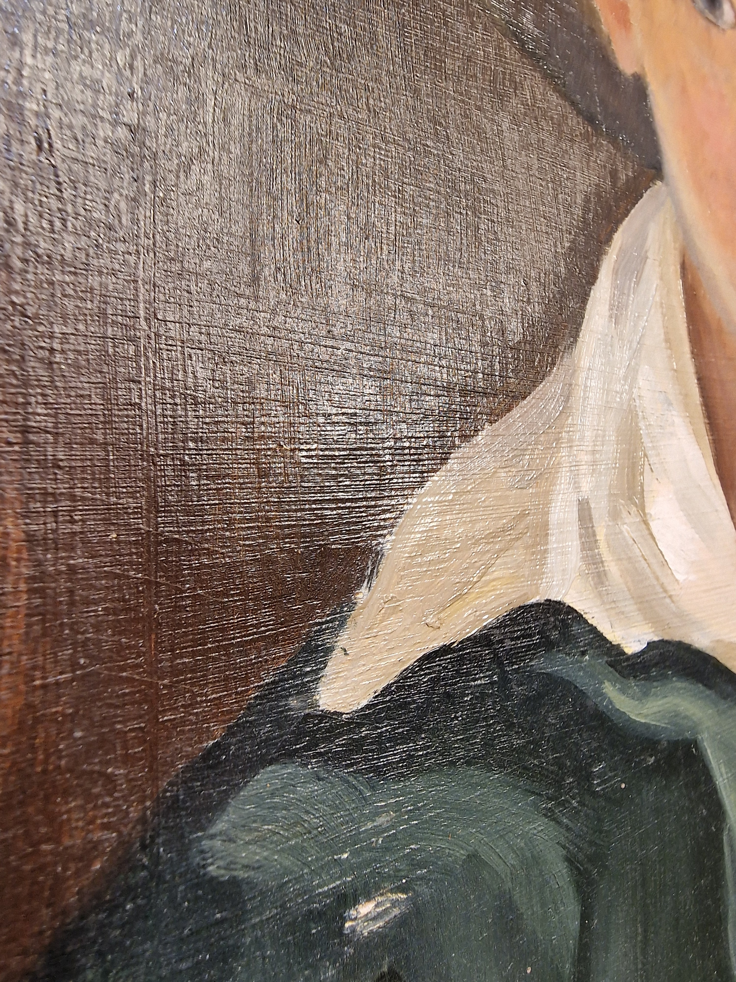 Dickie Pickett Oil On Board