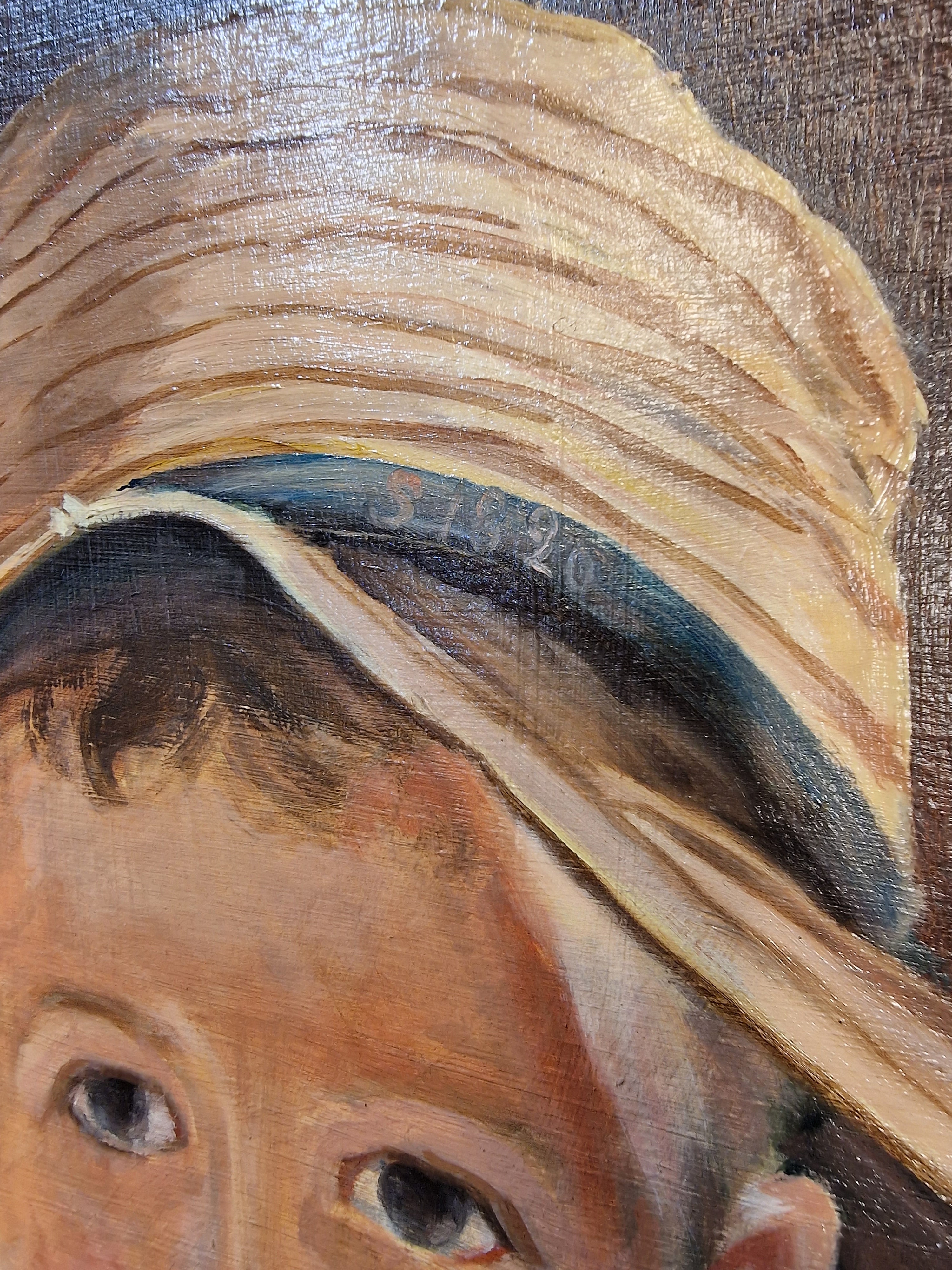 Dickie Pickett Oil On Board