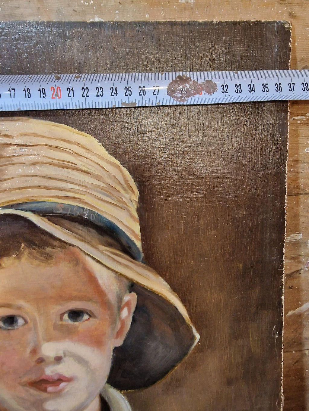 Dickie Pickett Oil On Board