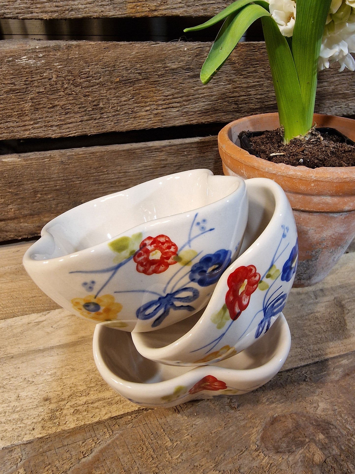 Hand Painted Pot