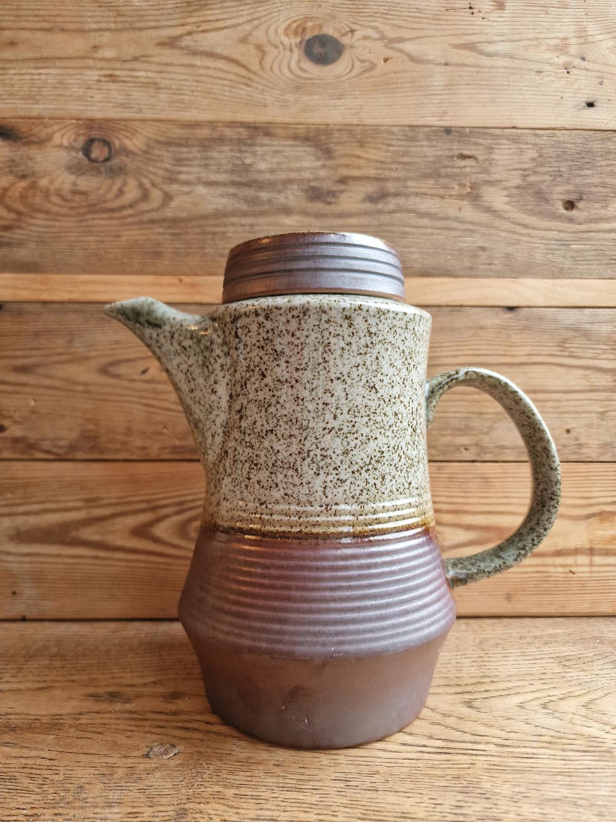 Vintage Purbeck Pottery Portland Design Coffee Pot - Mid Century Modern