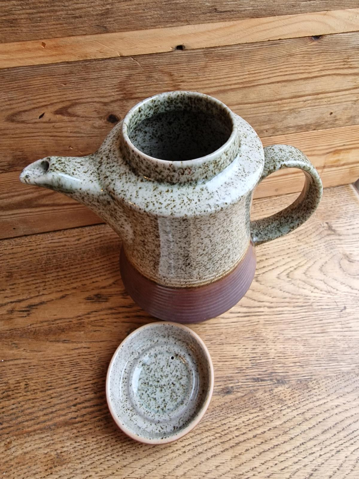 Vintage Purbeck Pottery Portland Design Coffee Pot - Mid Century Modern