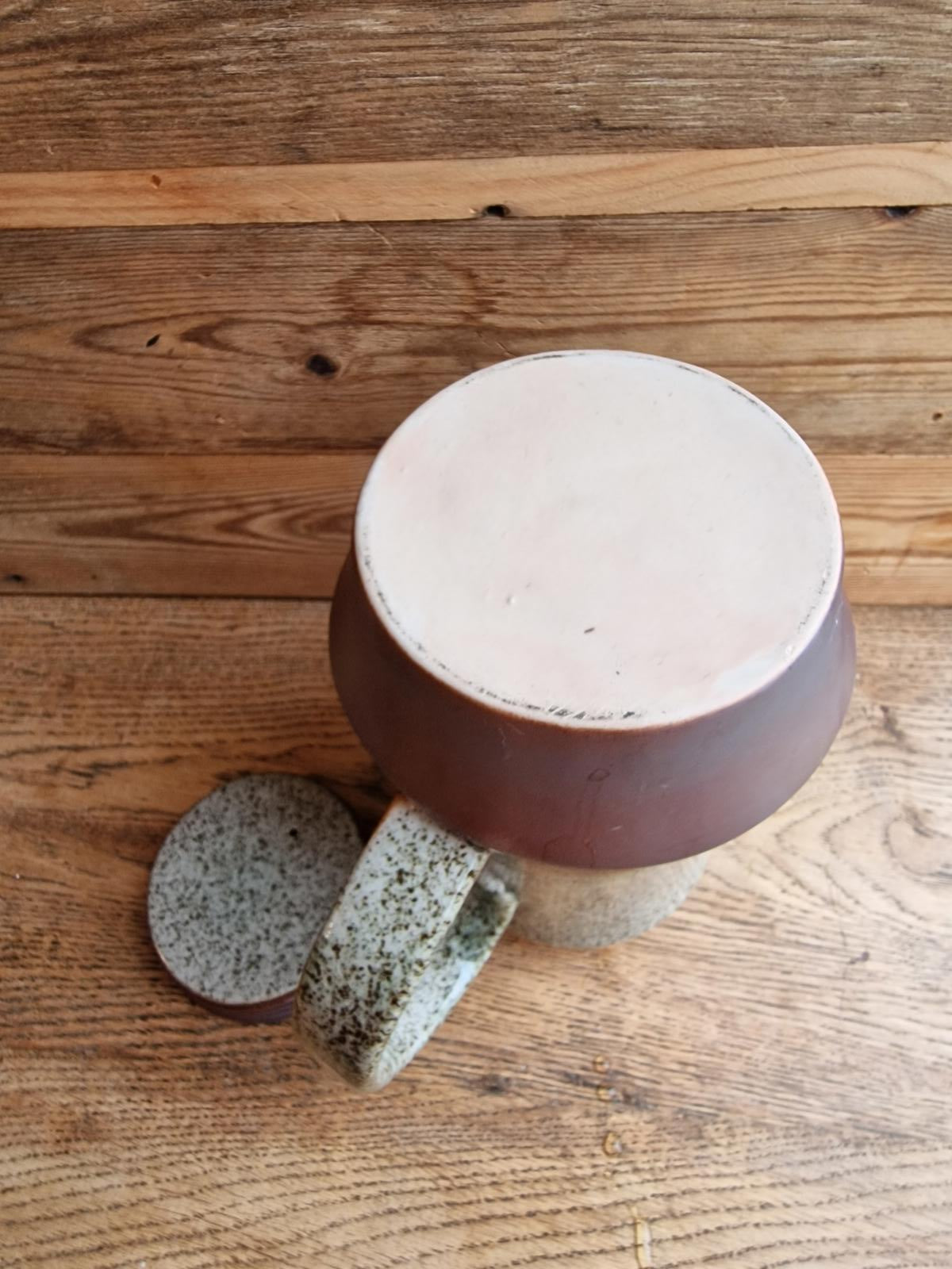 Vintage Purbeck Pottery Portland Design Coffee Pot - Mid Century Modern