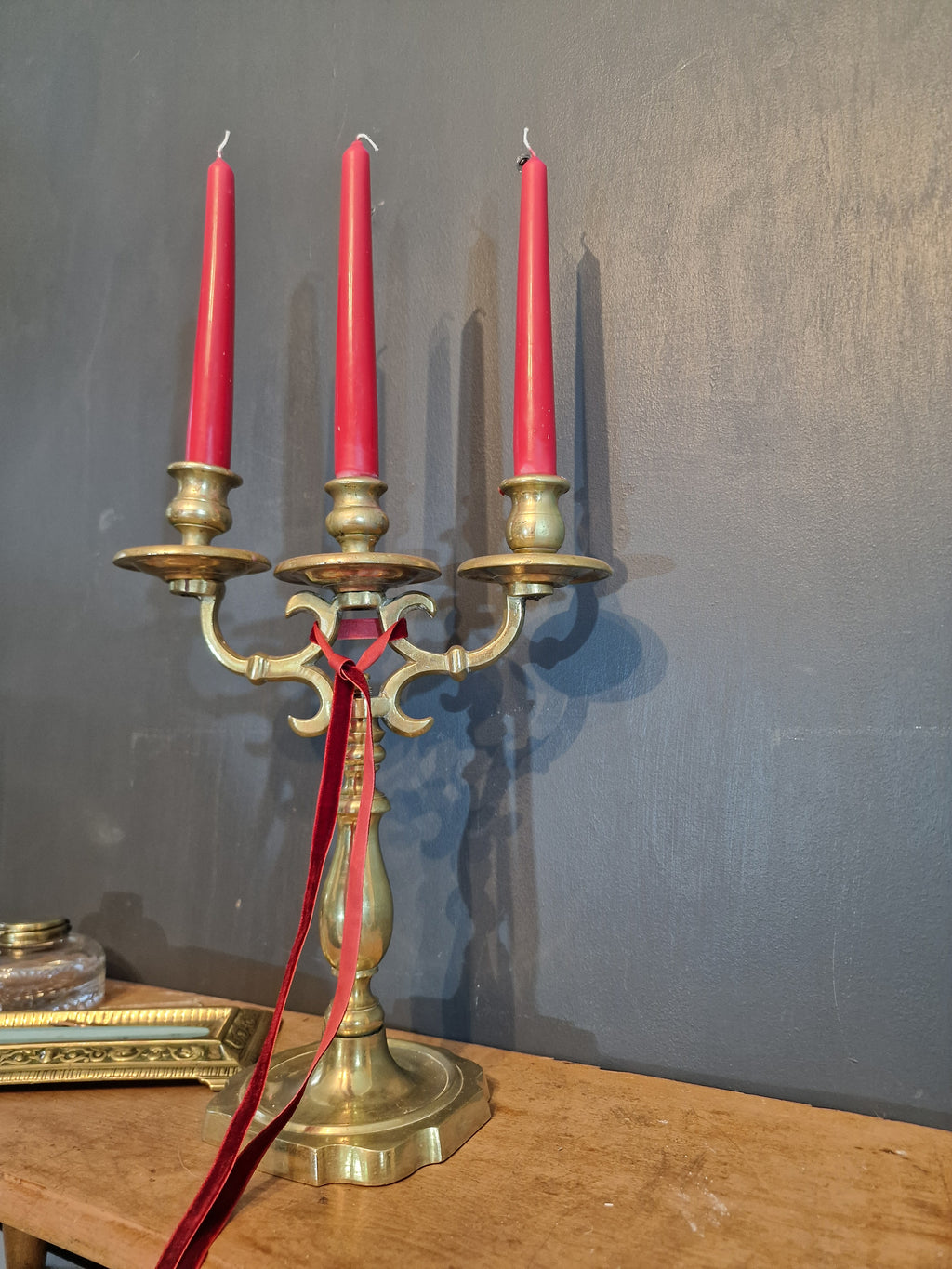 Brass Candelabra