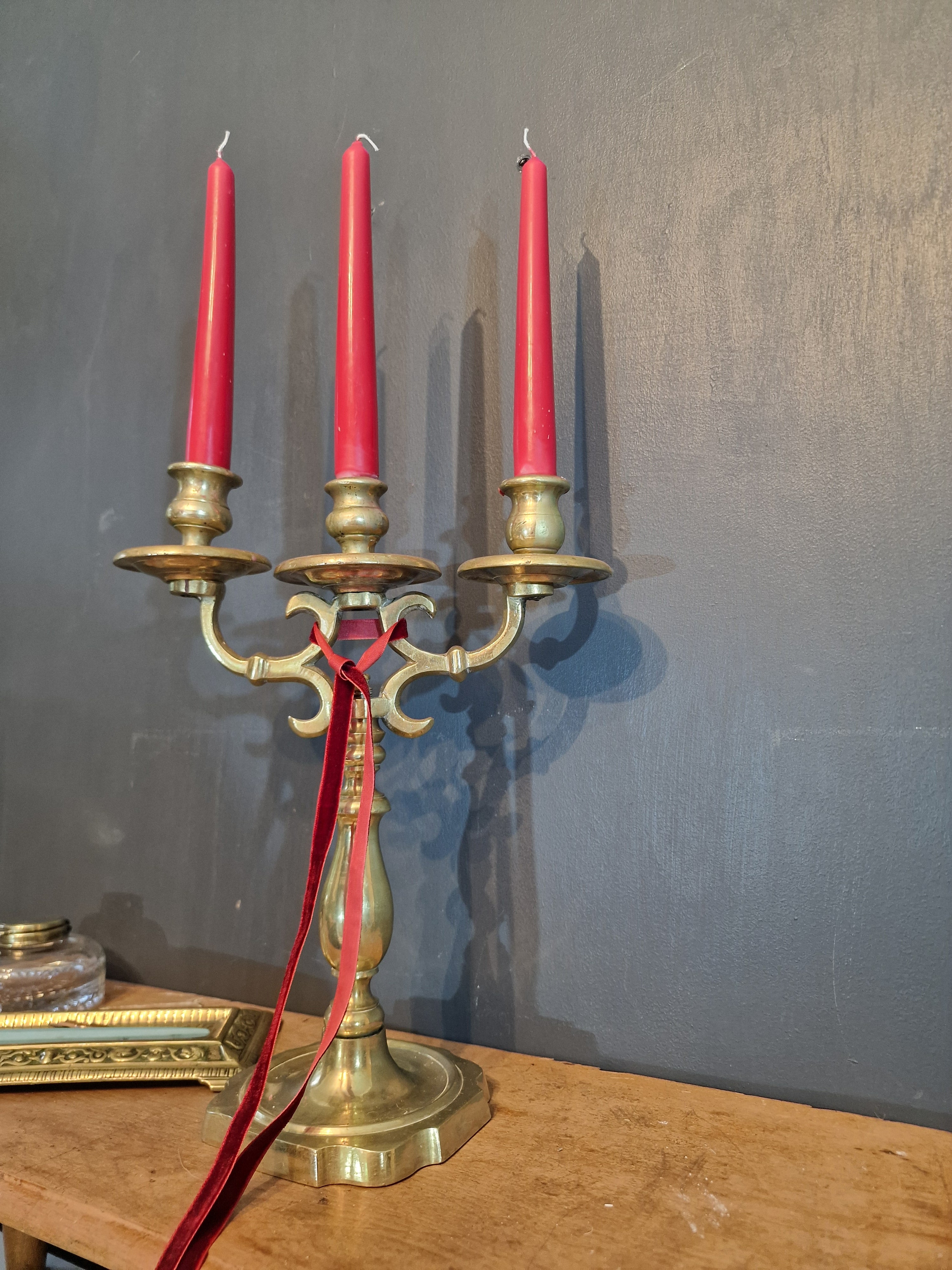 Brass Candelabra