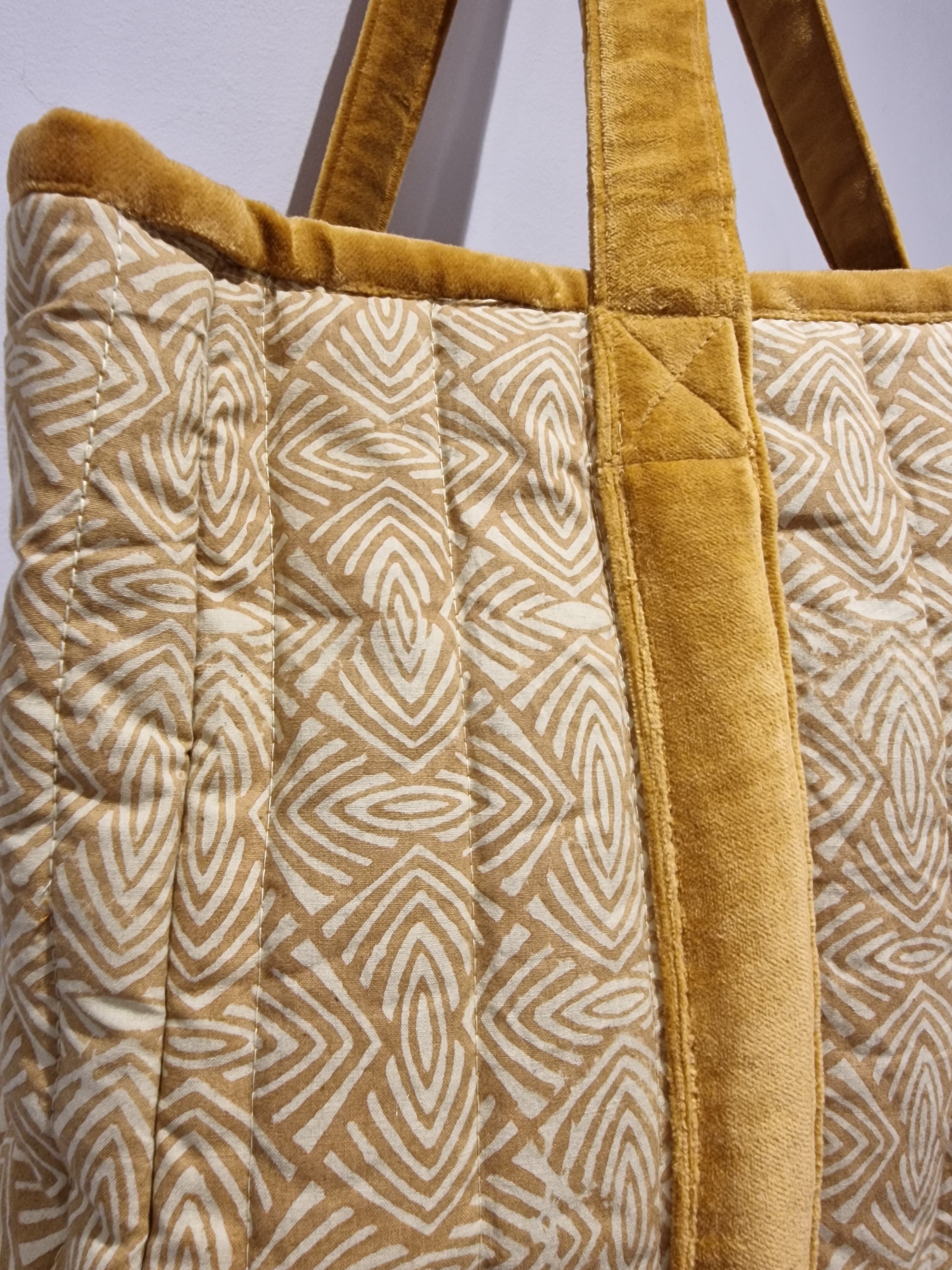 Block Print Tote Bag