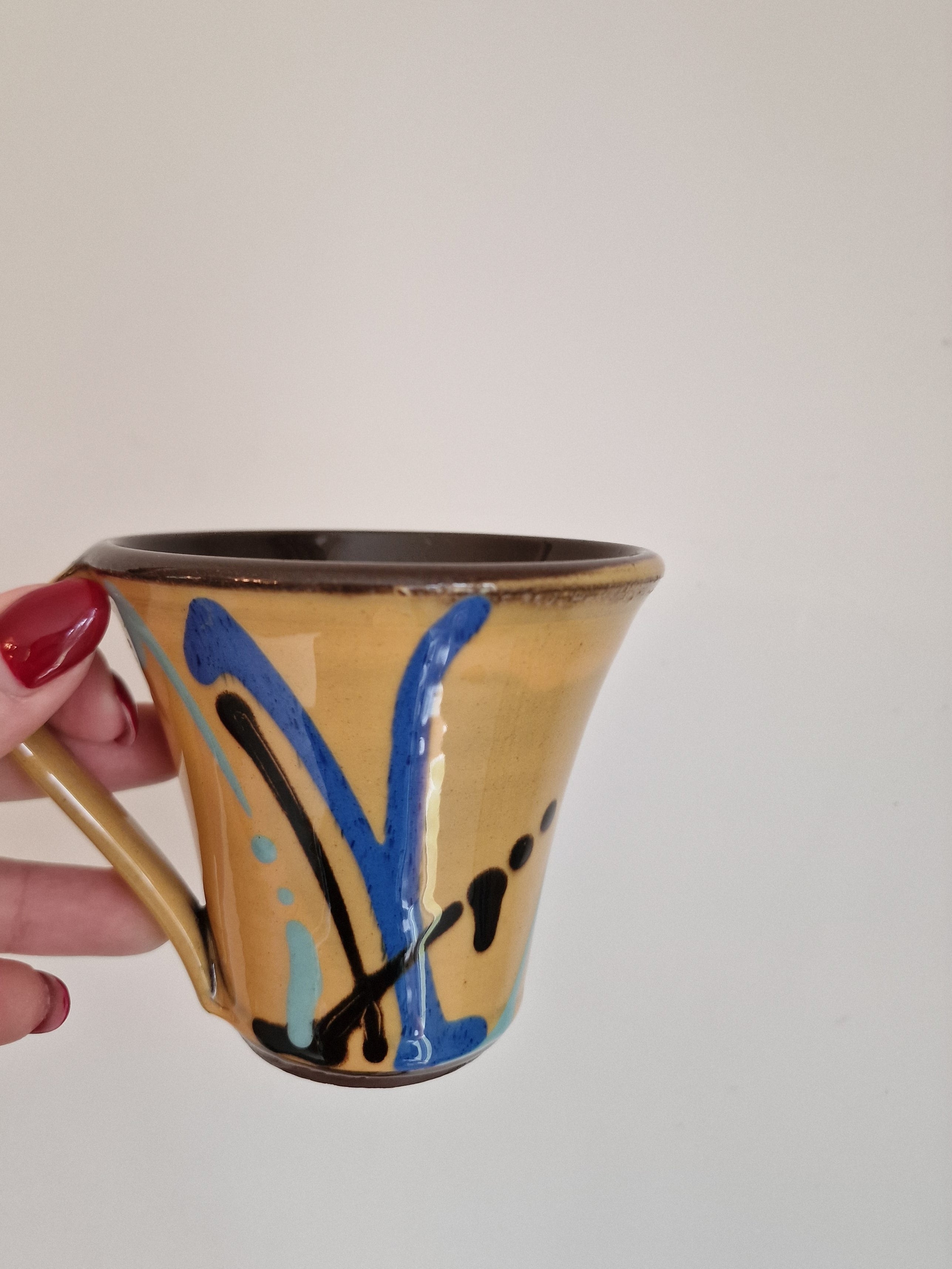 Studio Pottery Cup & Saucer