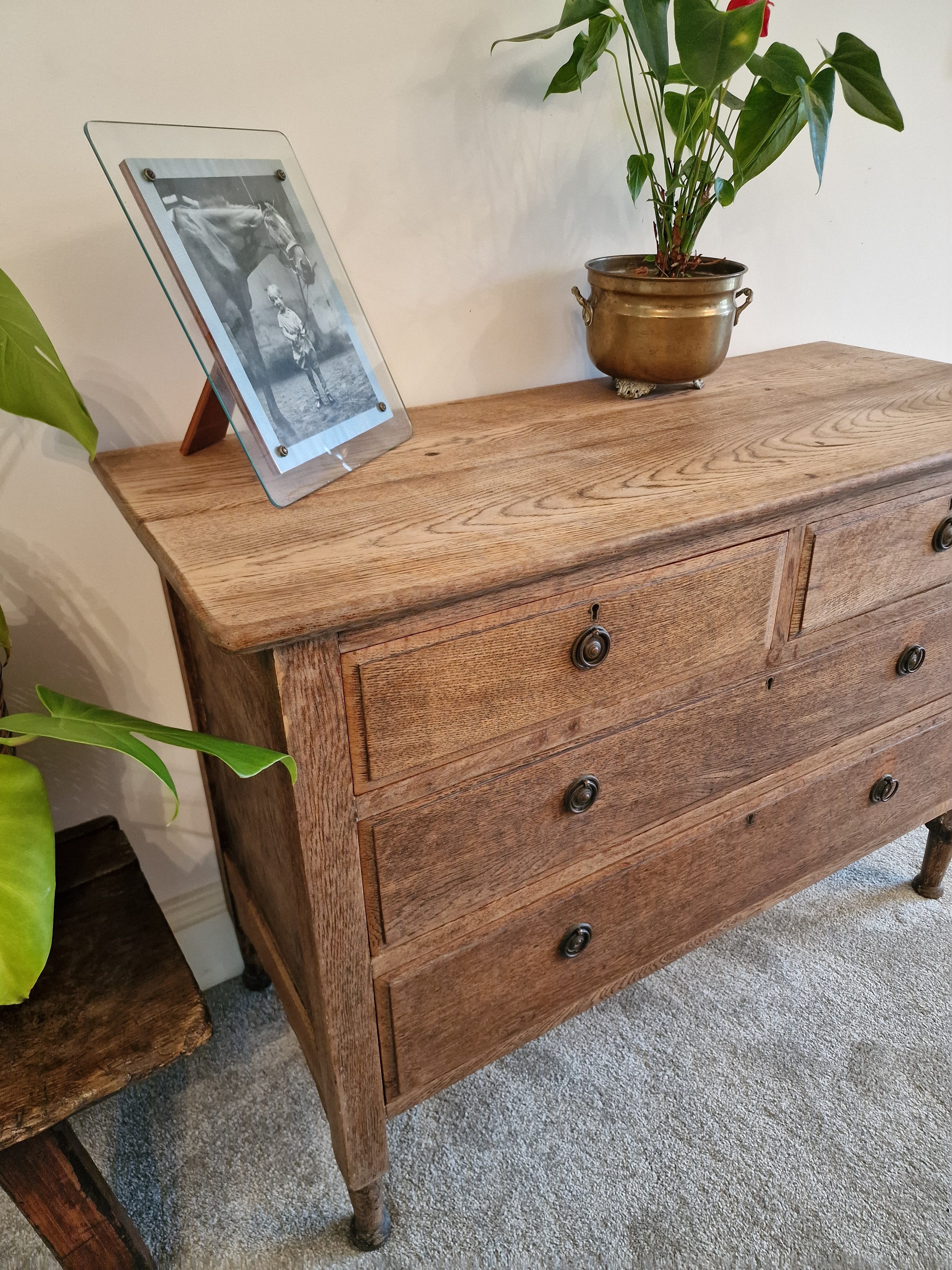 Antique Oak Chest of Drawers