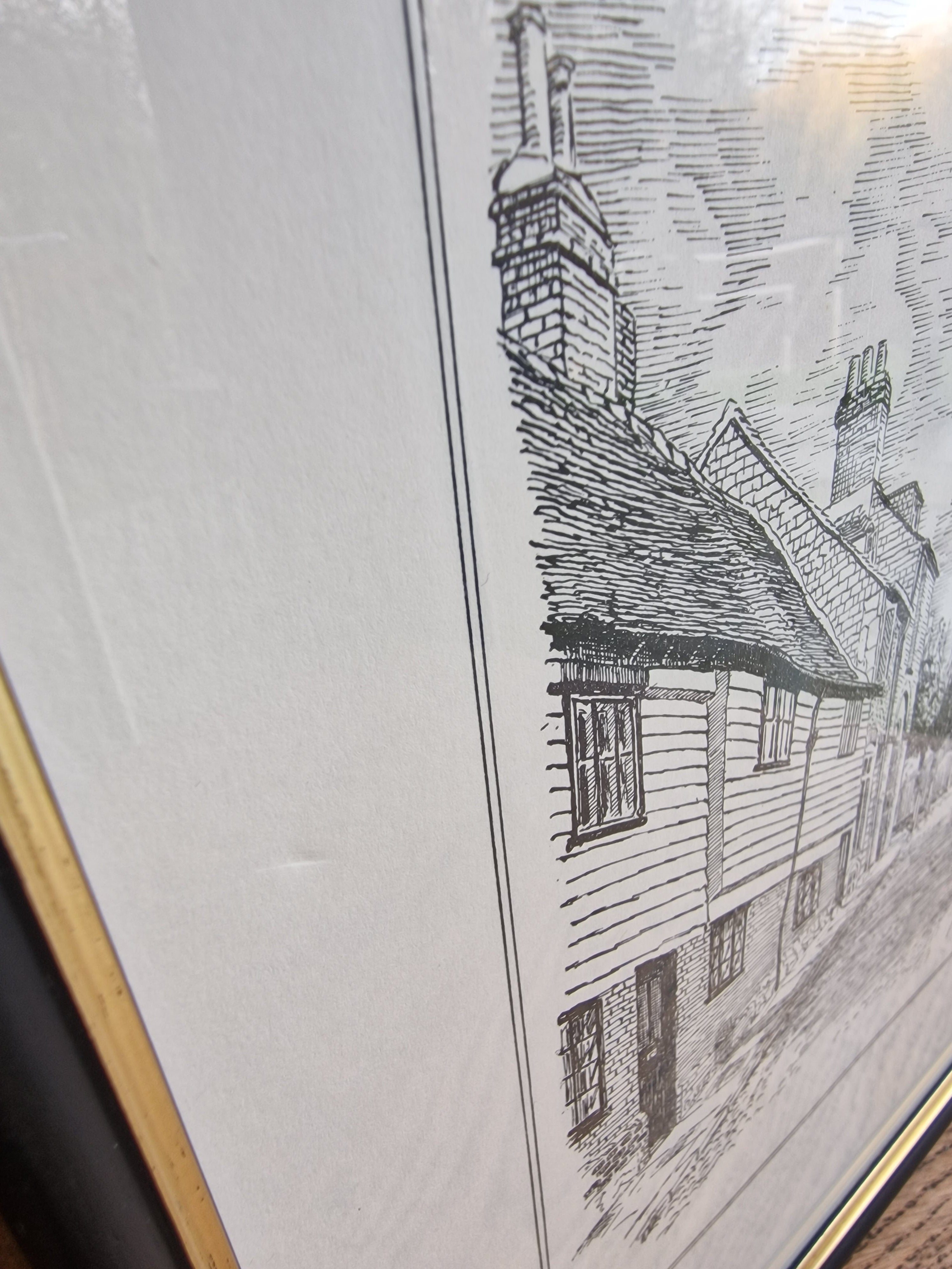 S. J. Heady A street near Rye church