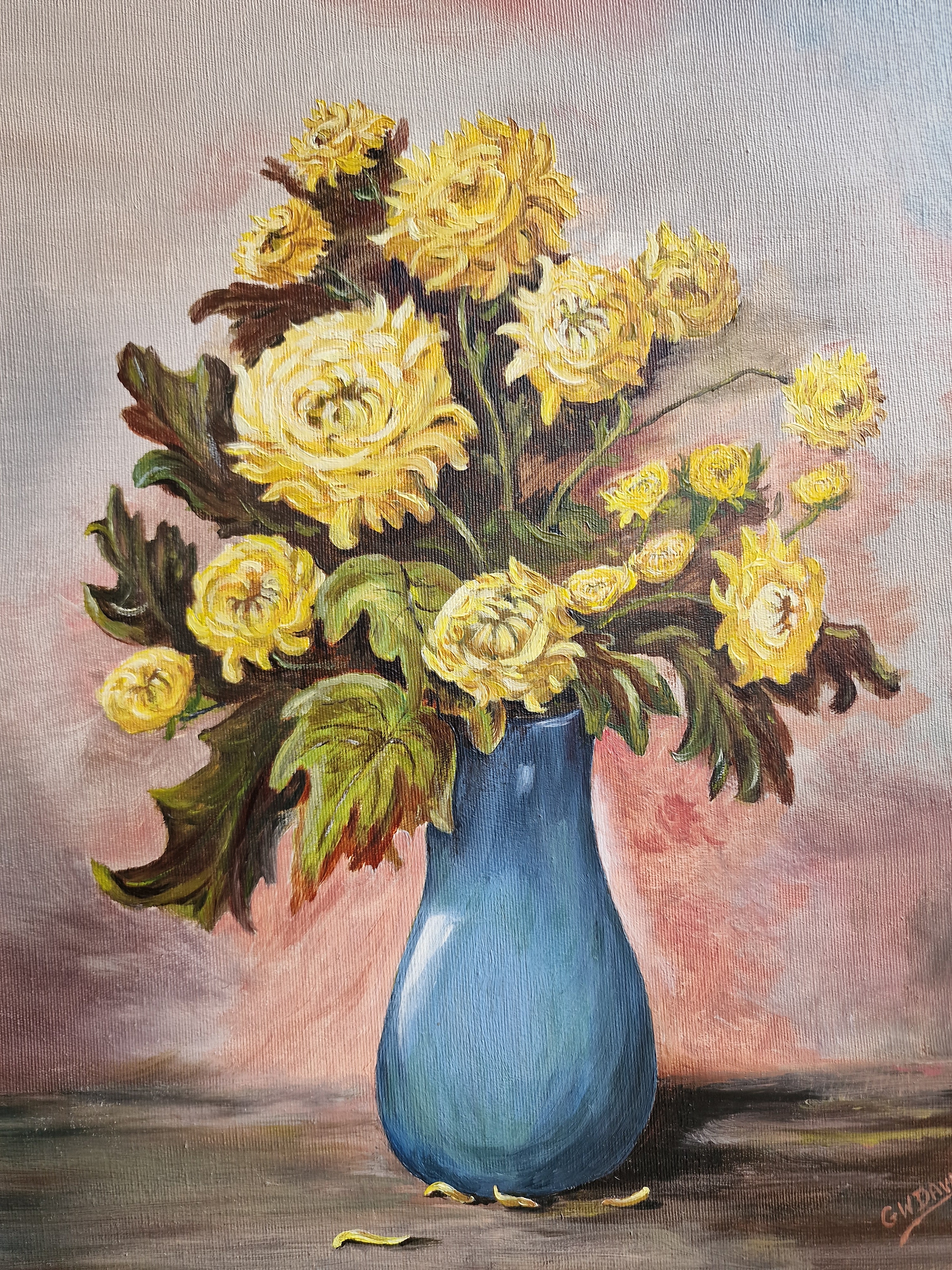 Still Life Oil On Canvas