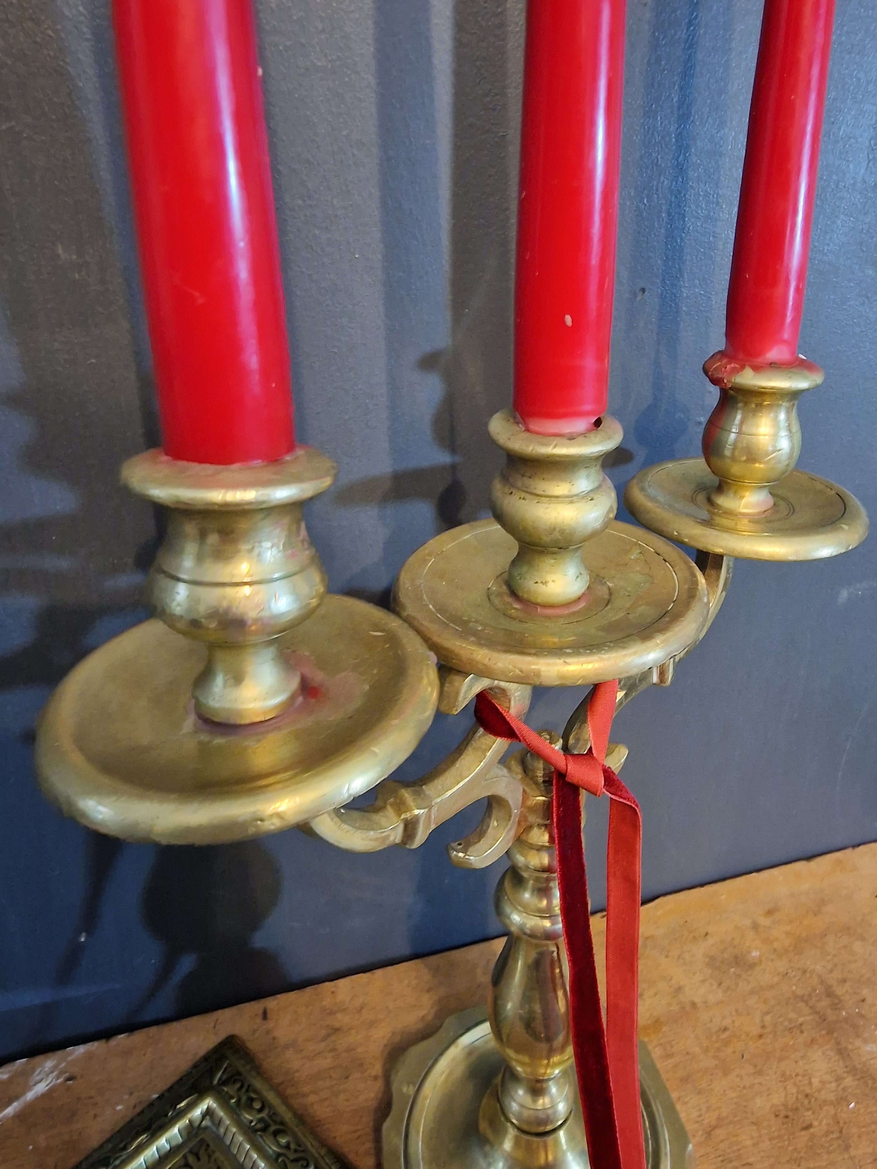 Brass Candelabra