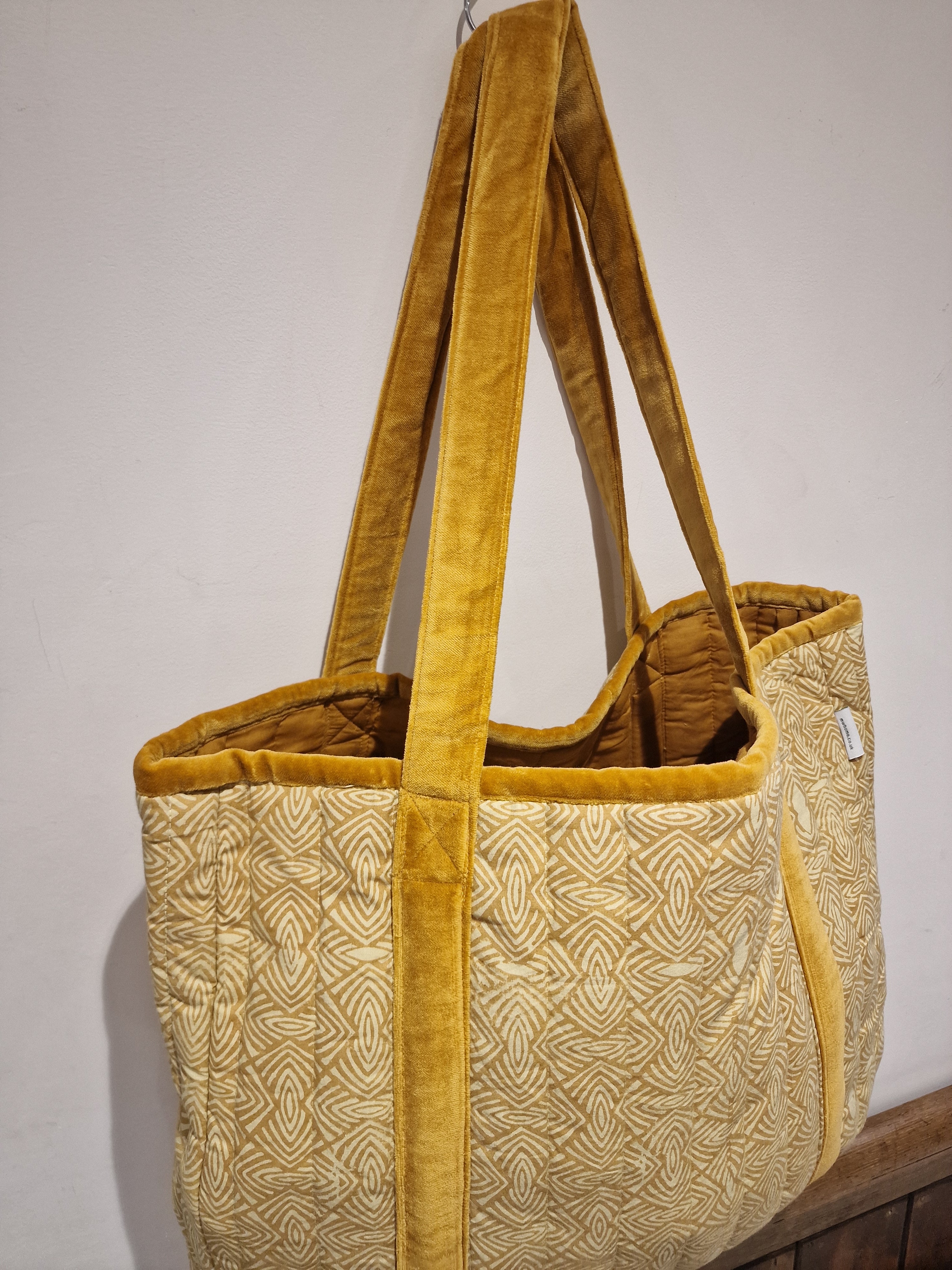 Block Print Tote Bag