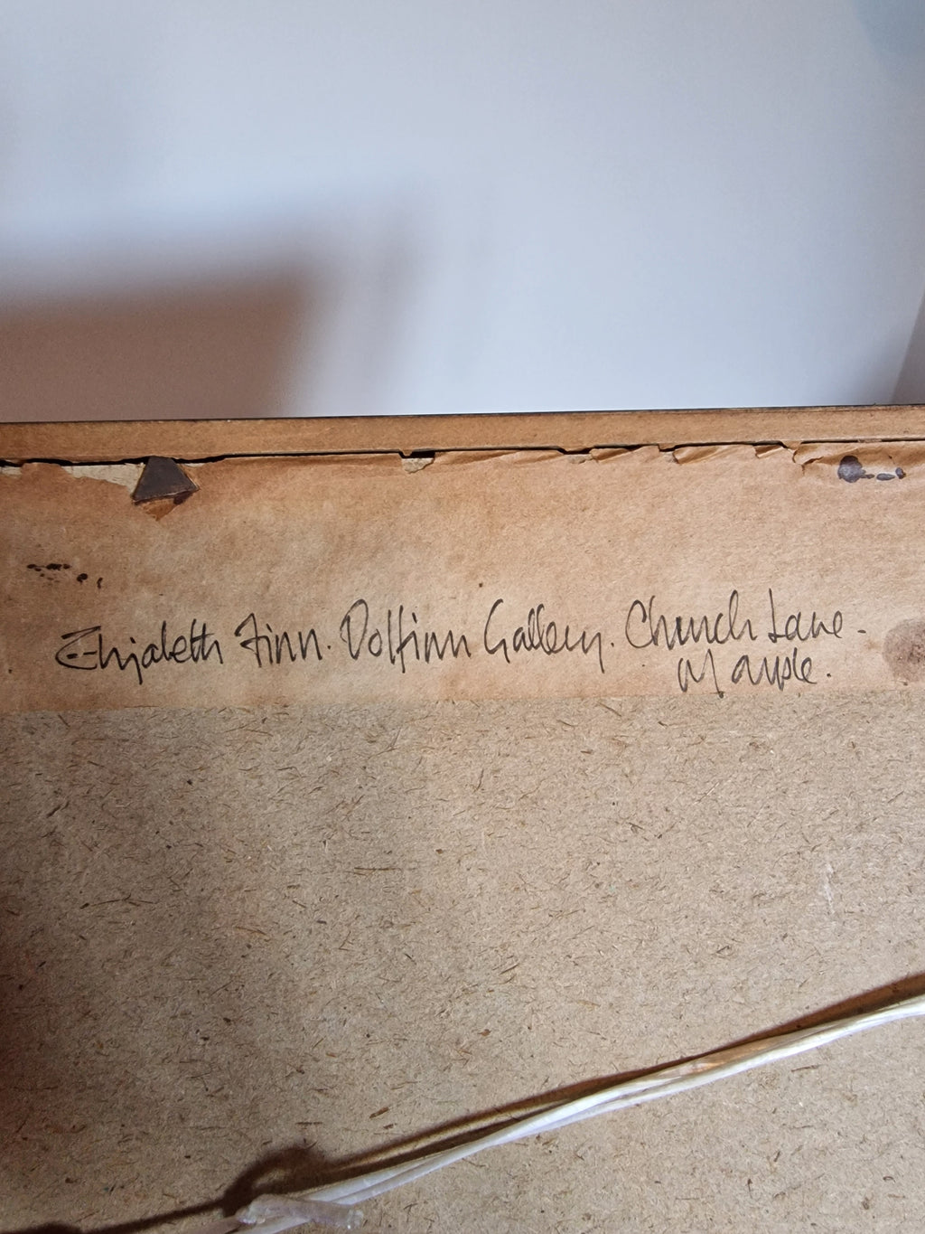 Elizabeth Finn Original Pen Artwork