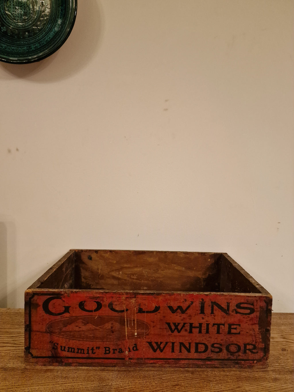 Antique Goodwins Soap Box