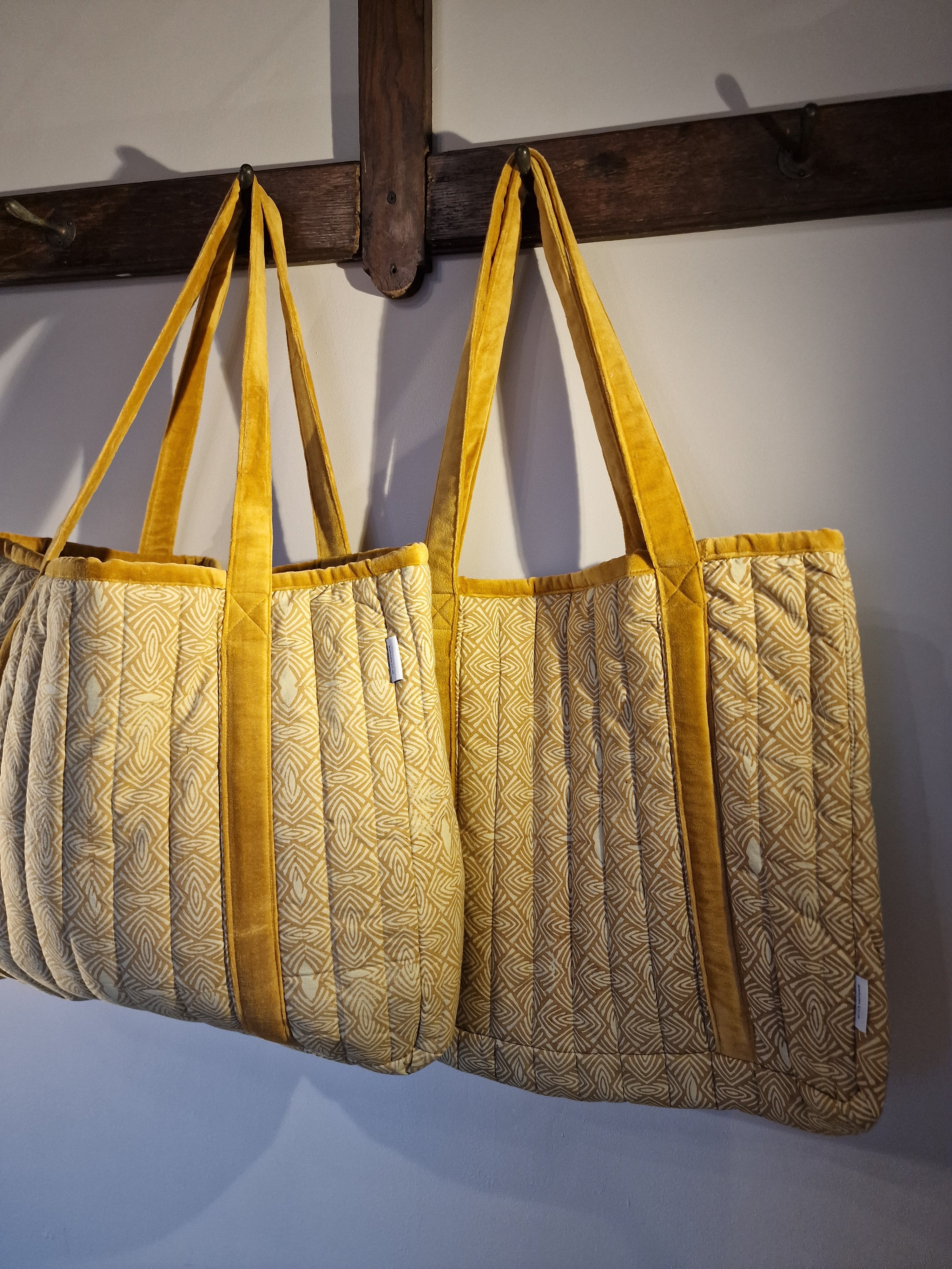 Block Print Tote Bag