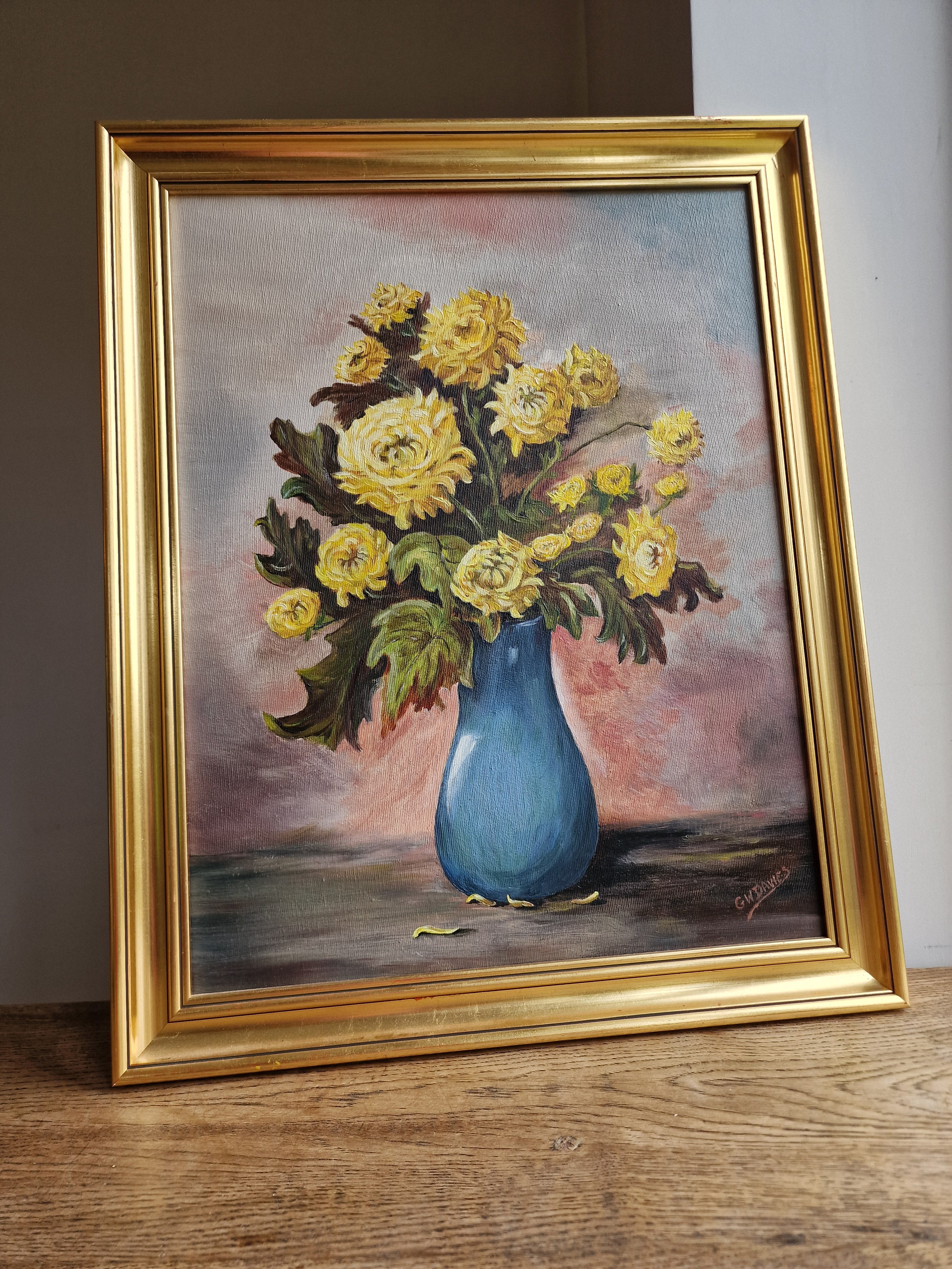 Still Life Oil On Canvas