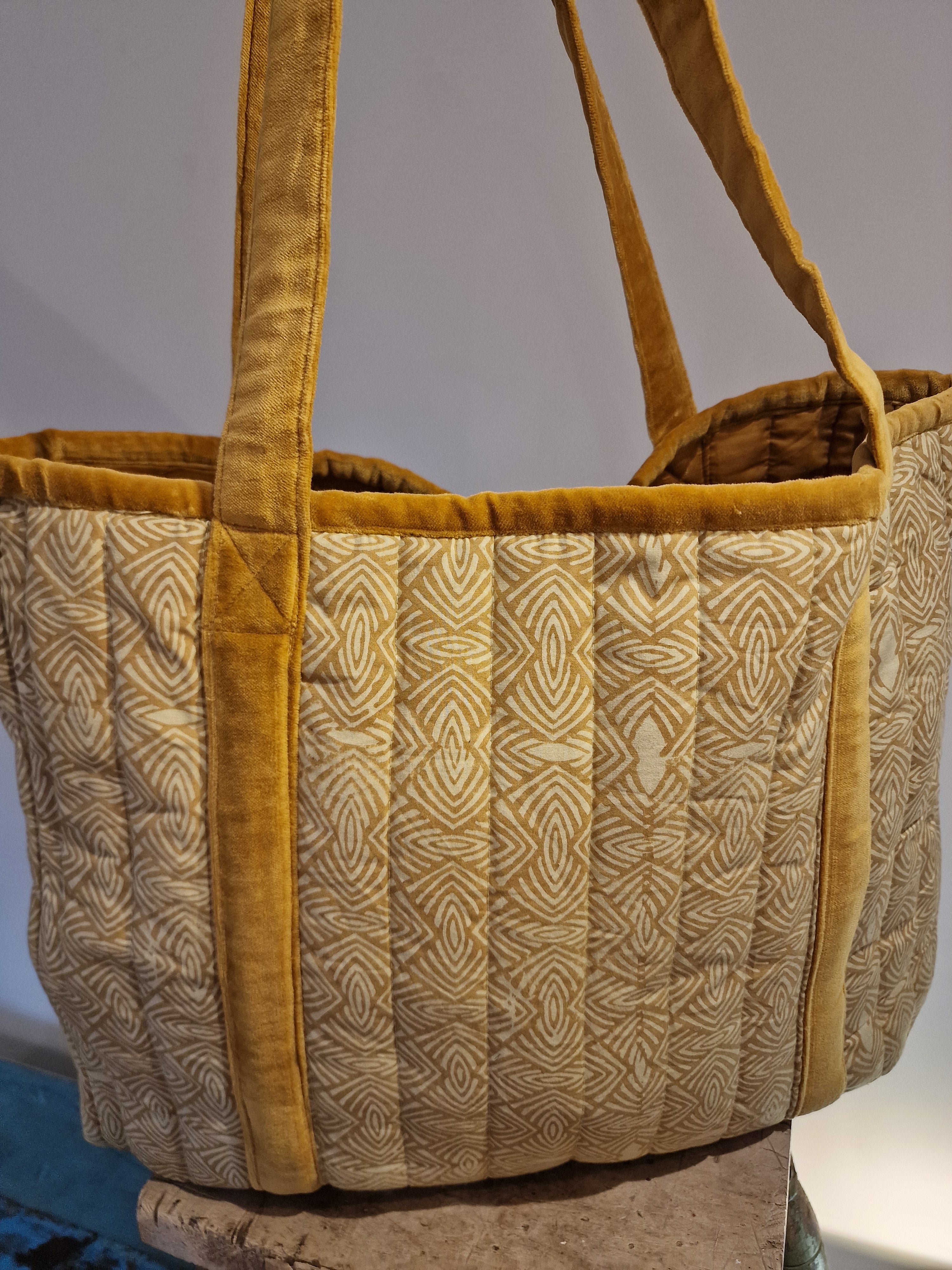 Block Print Tote Bag