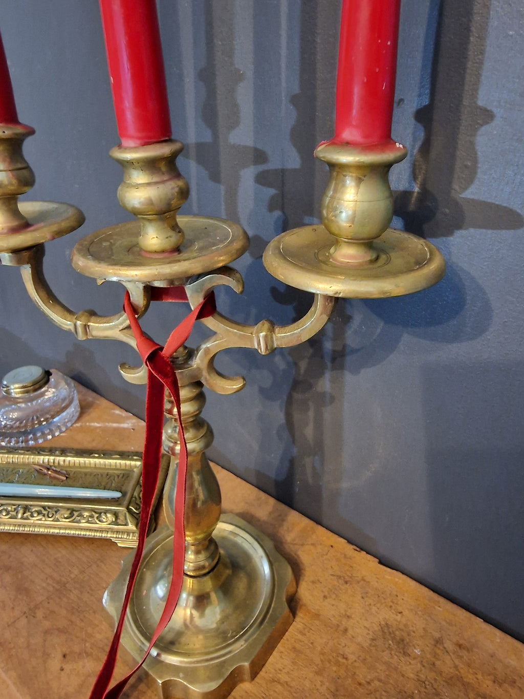 Brass Candelabra