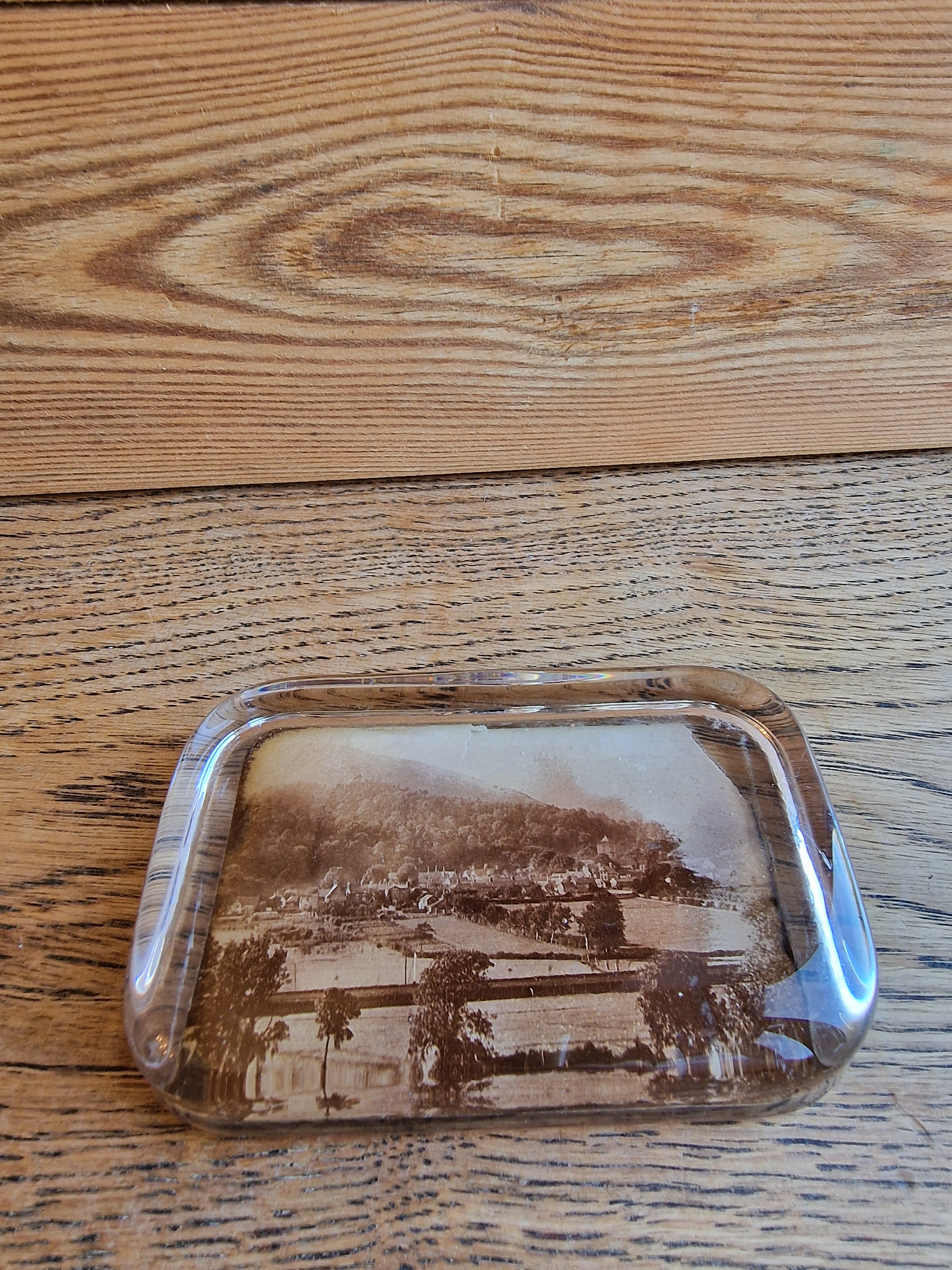 Victorian Paperweight Church Stretton
