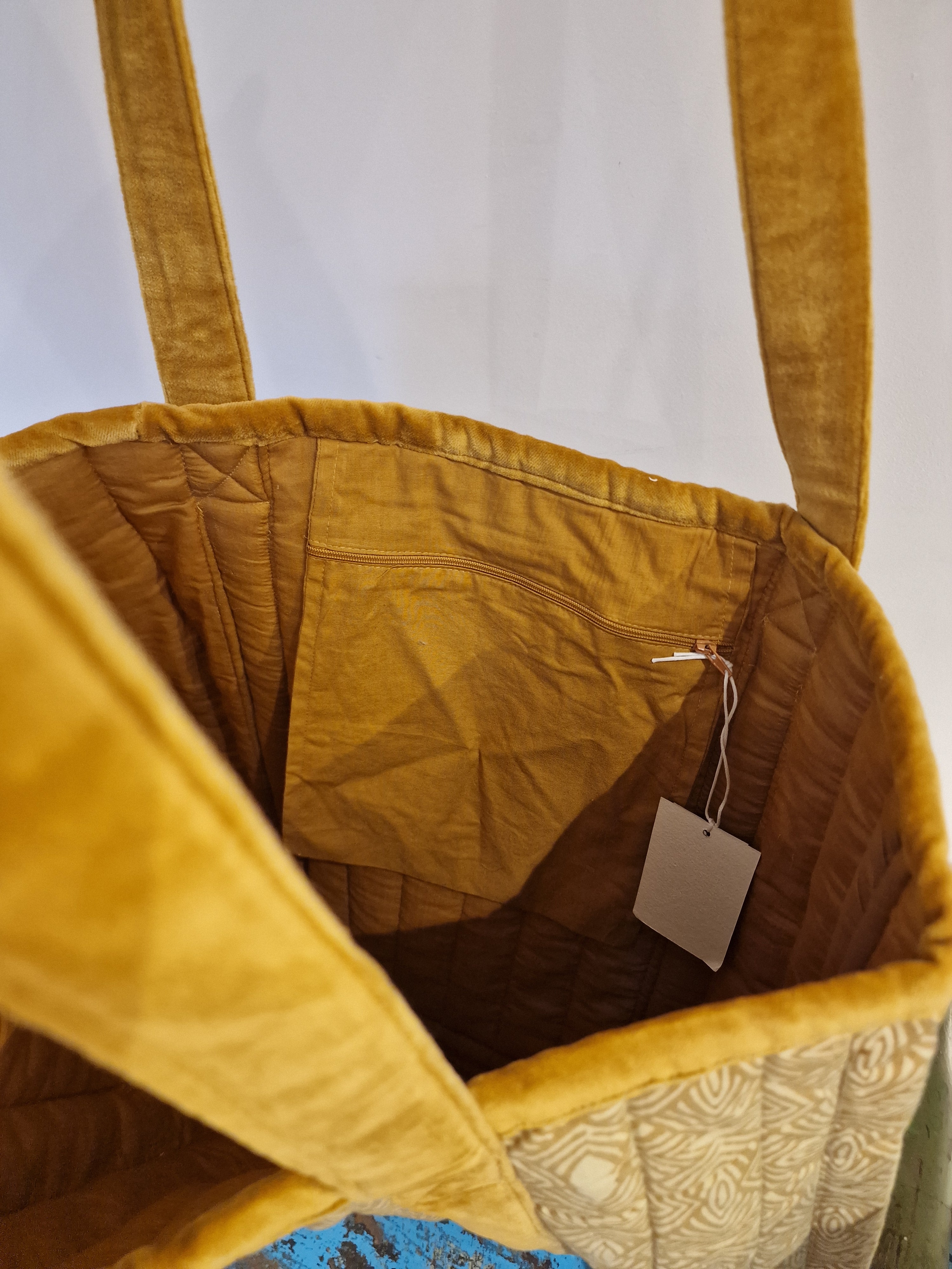 Block Print Tote Bag