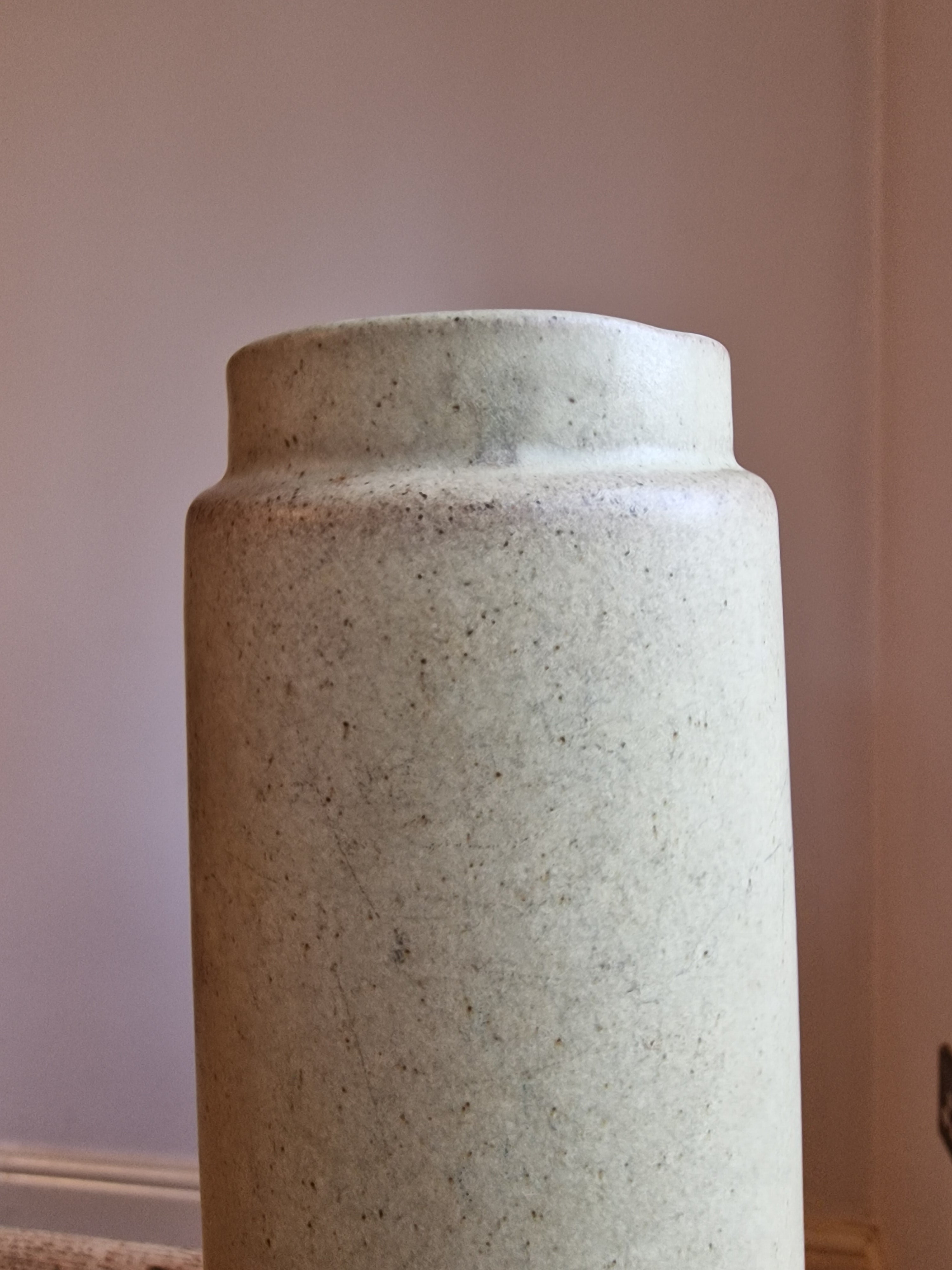 Studio Pottery Spaghetti Jar