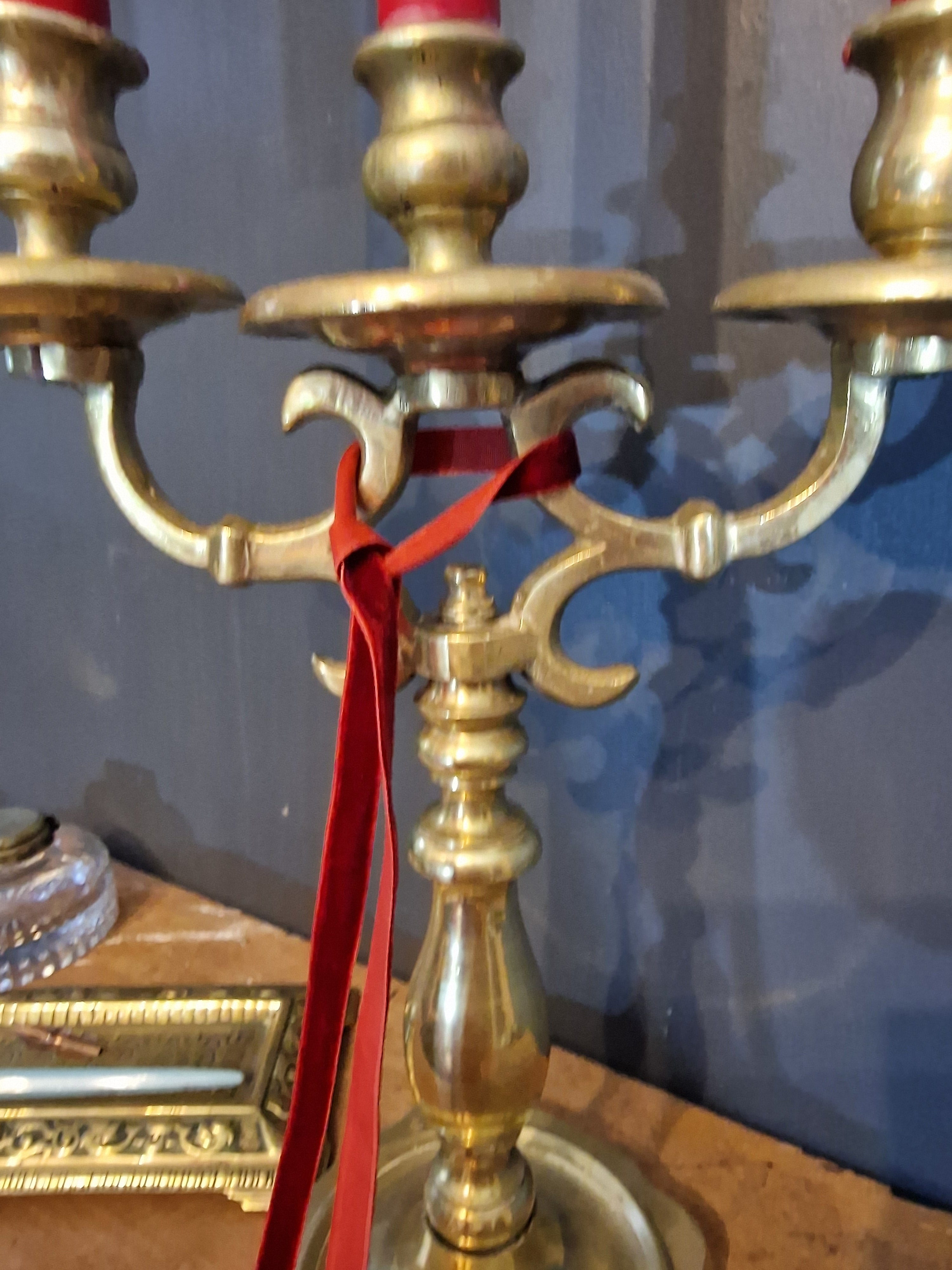 Brass Candelabra