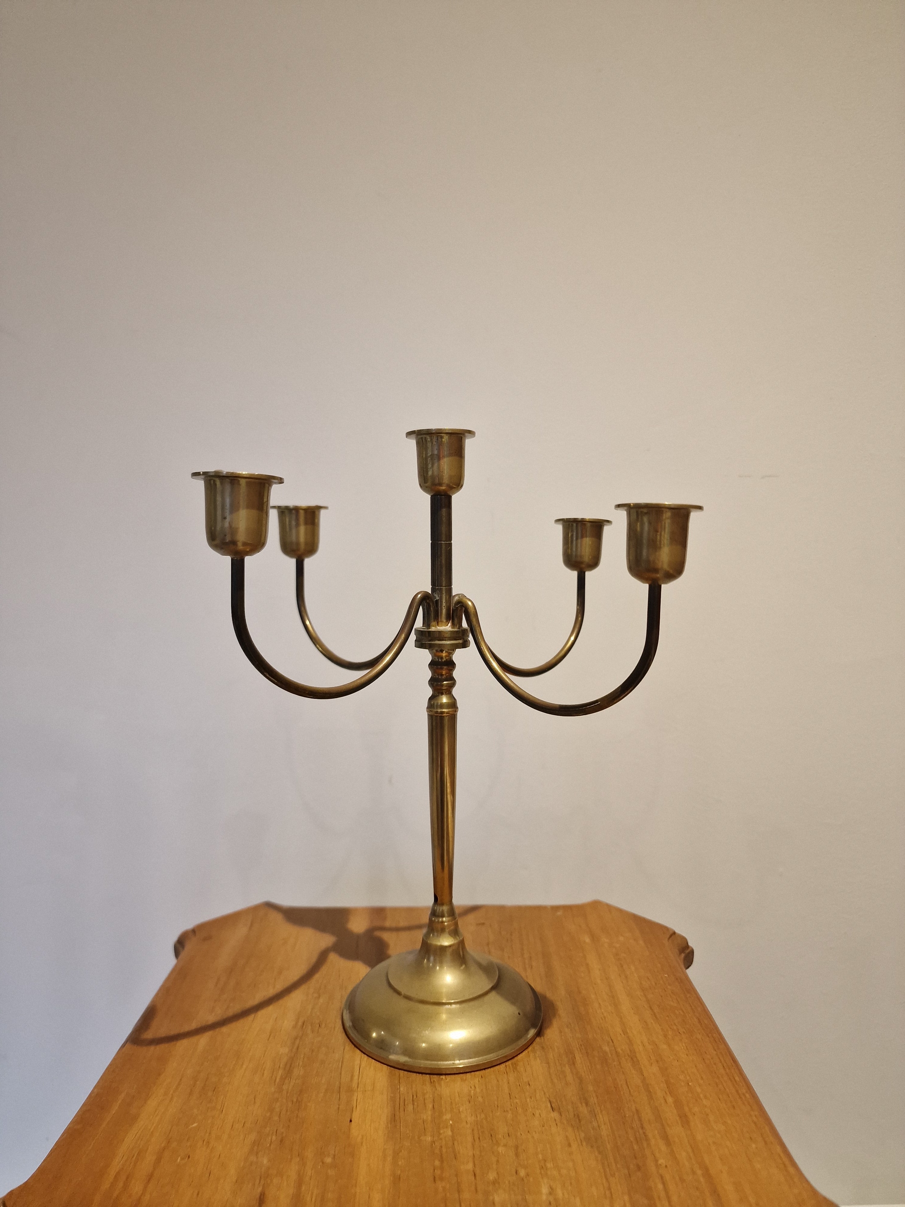 Vintage Brass Candelabra