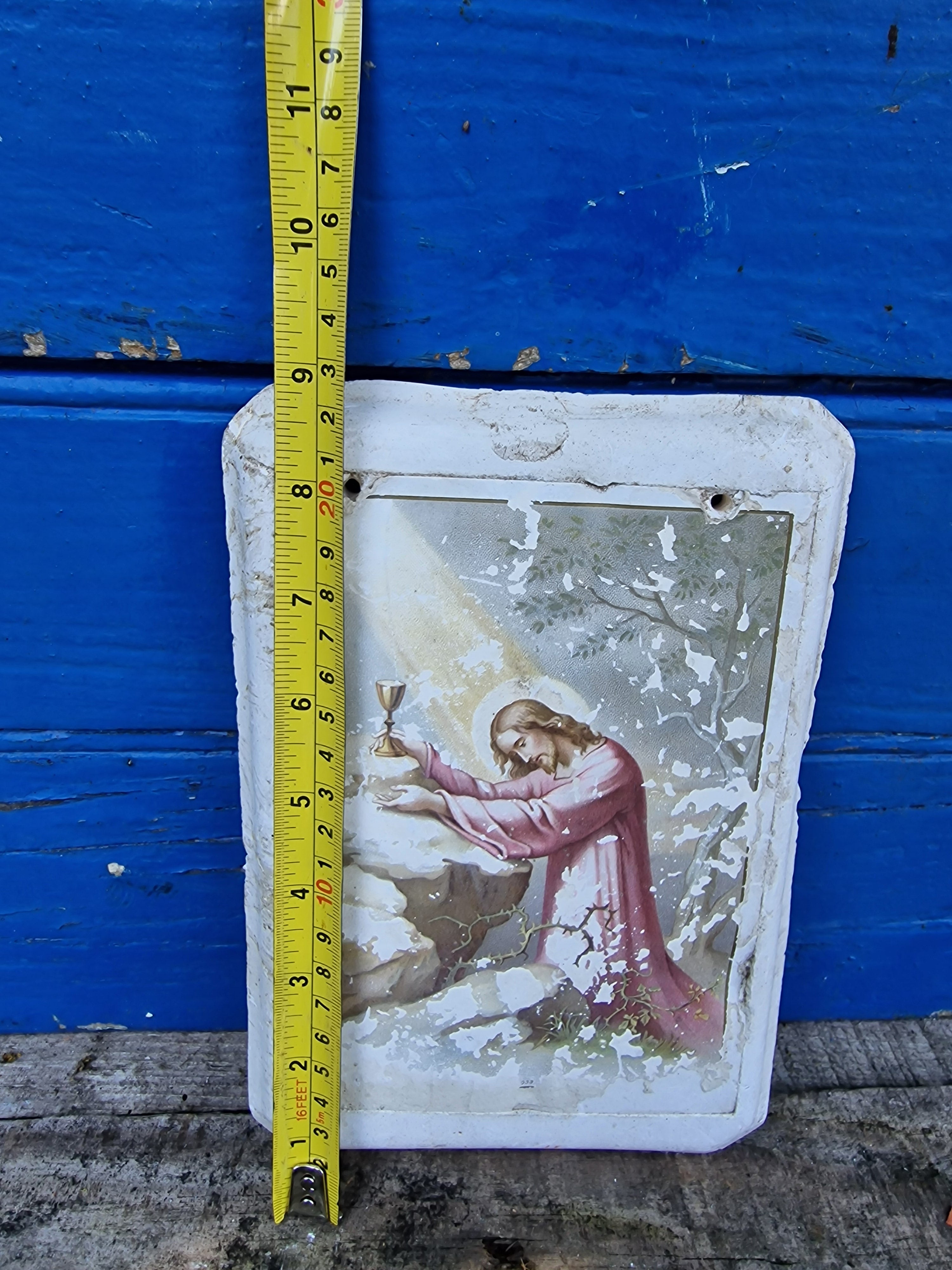 French Religious Plaque