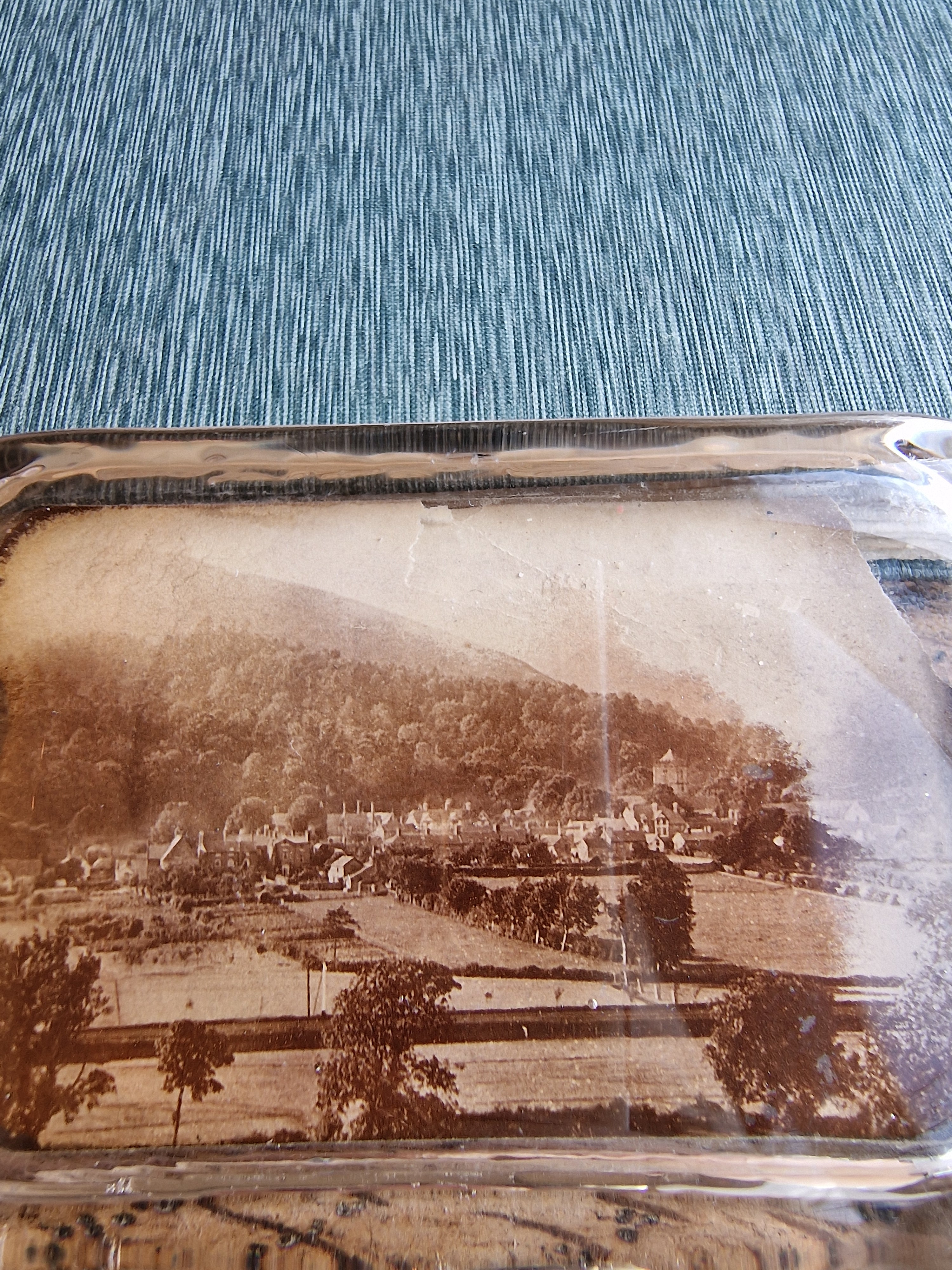 Victorian Paperweight Church Stretton