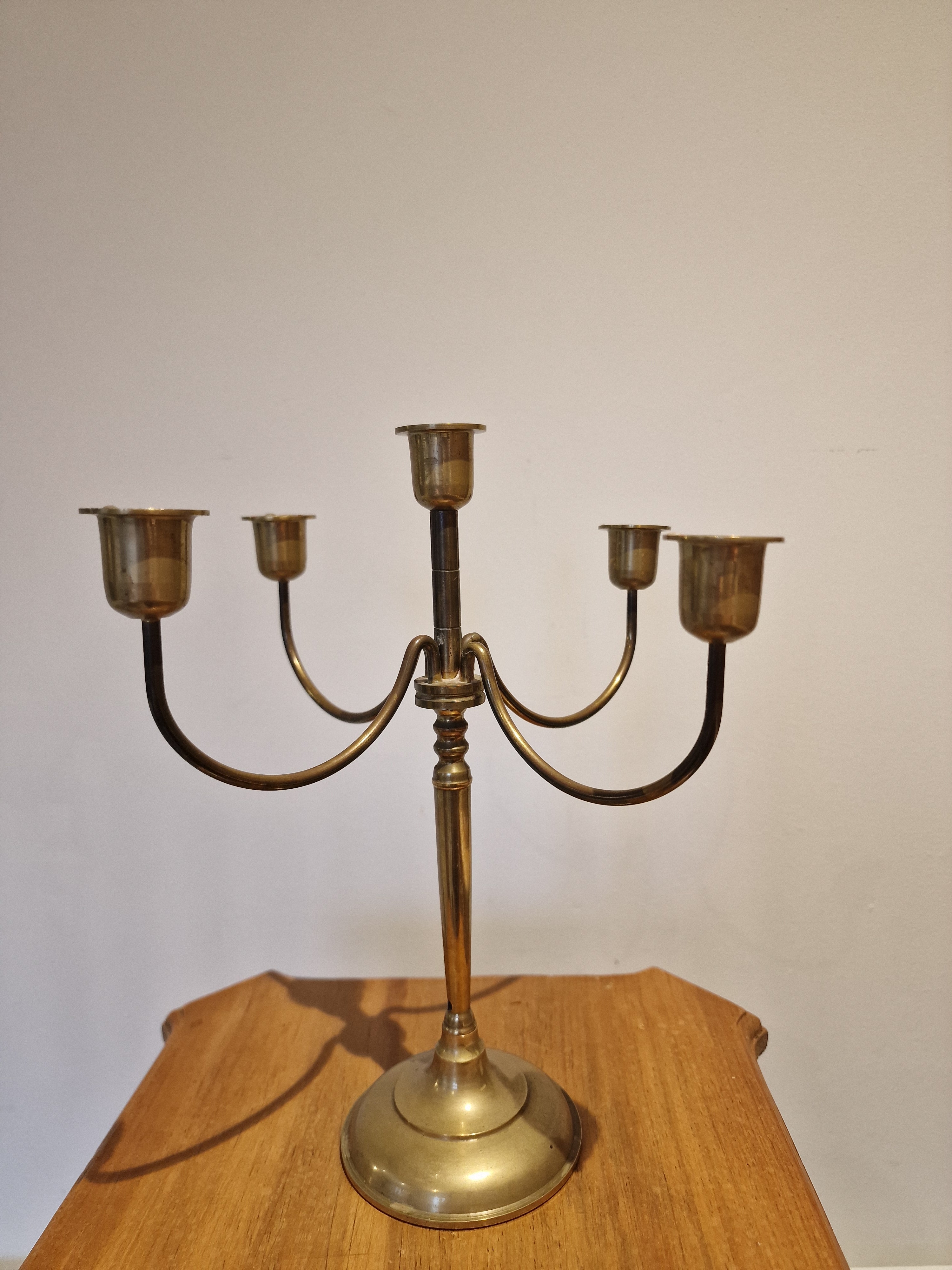 Vintage Brass Candelabra