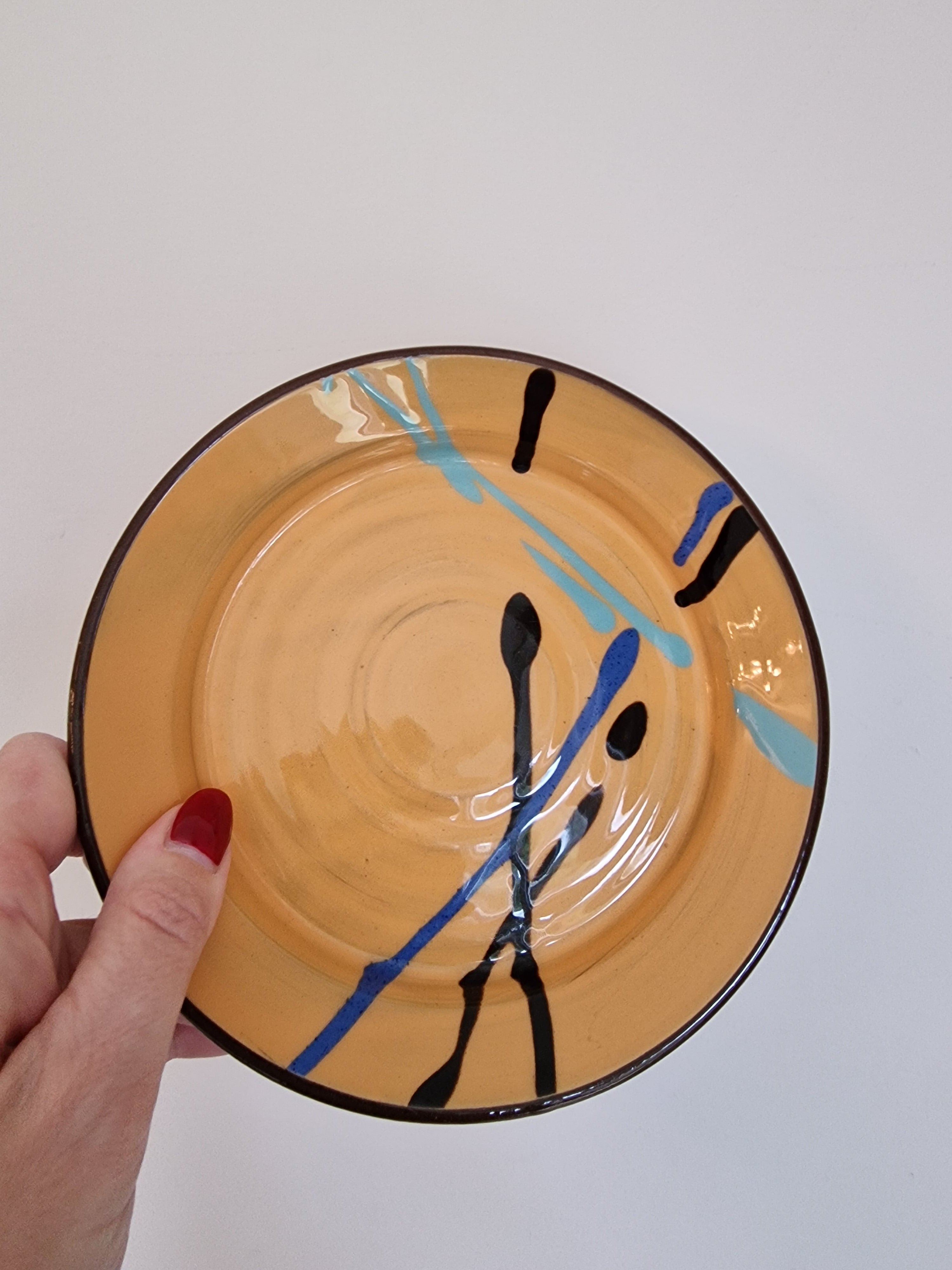 Studio Pottery Cup & Saucer