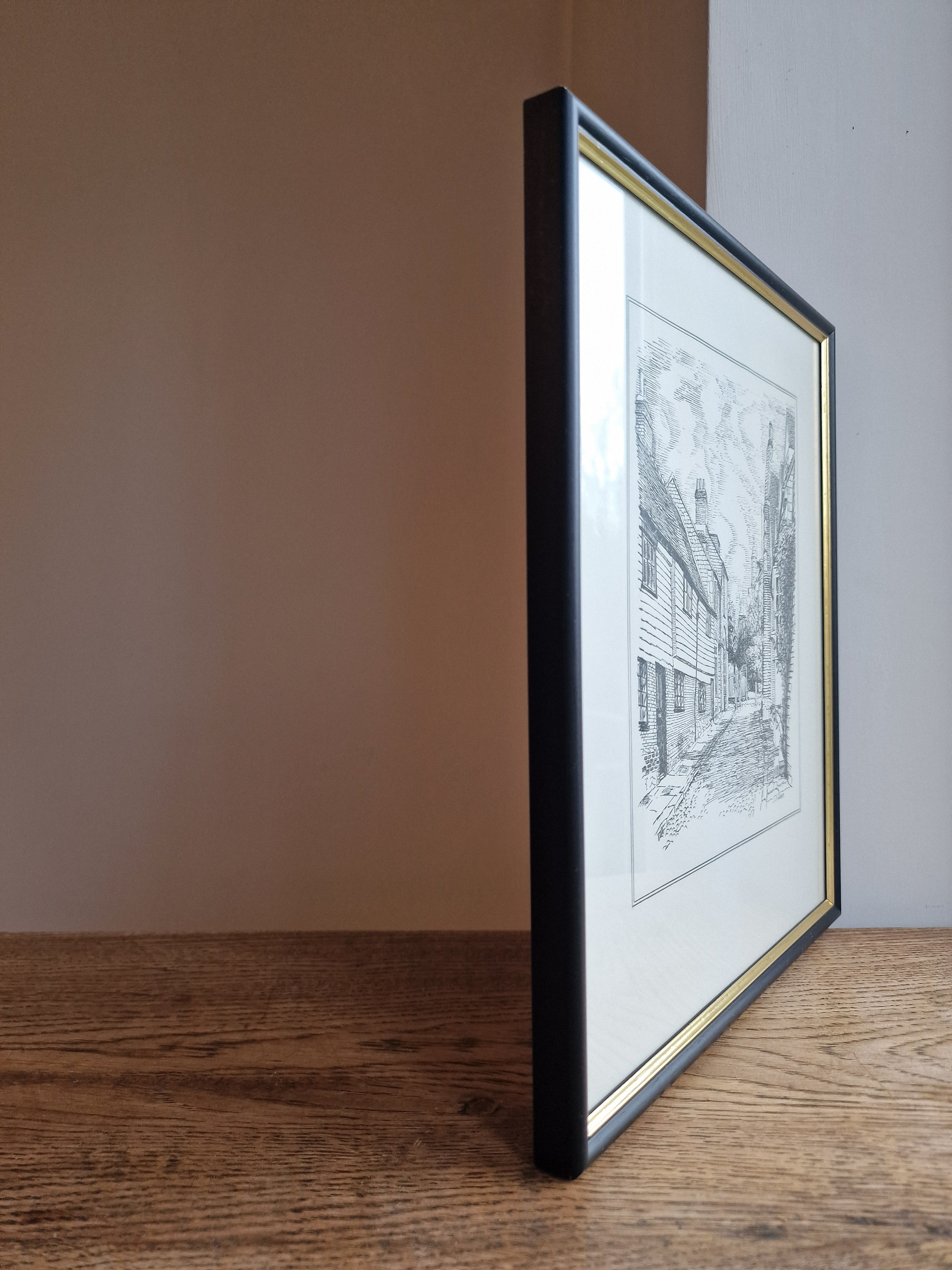 S. J. Heady A street near Rye church