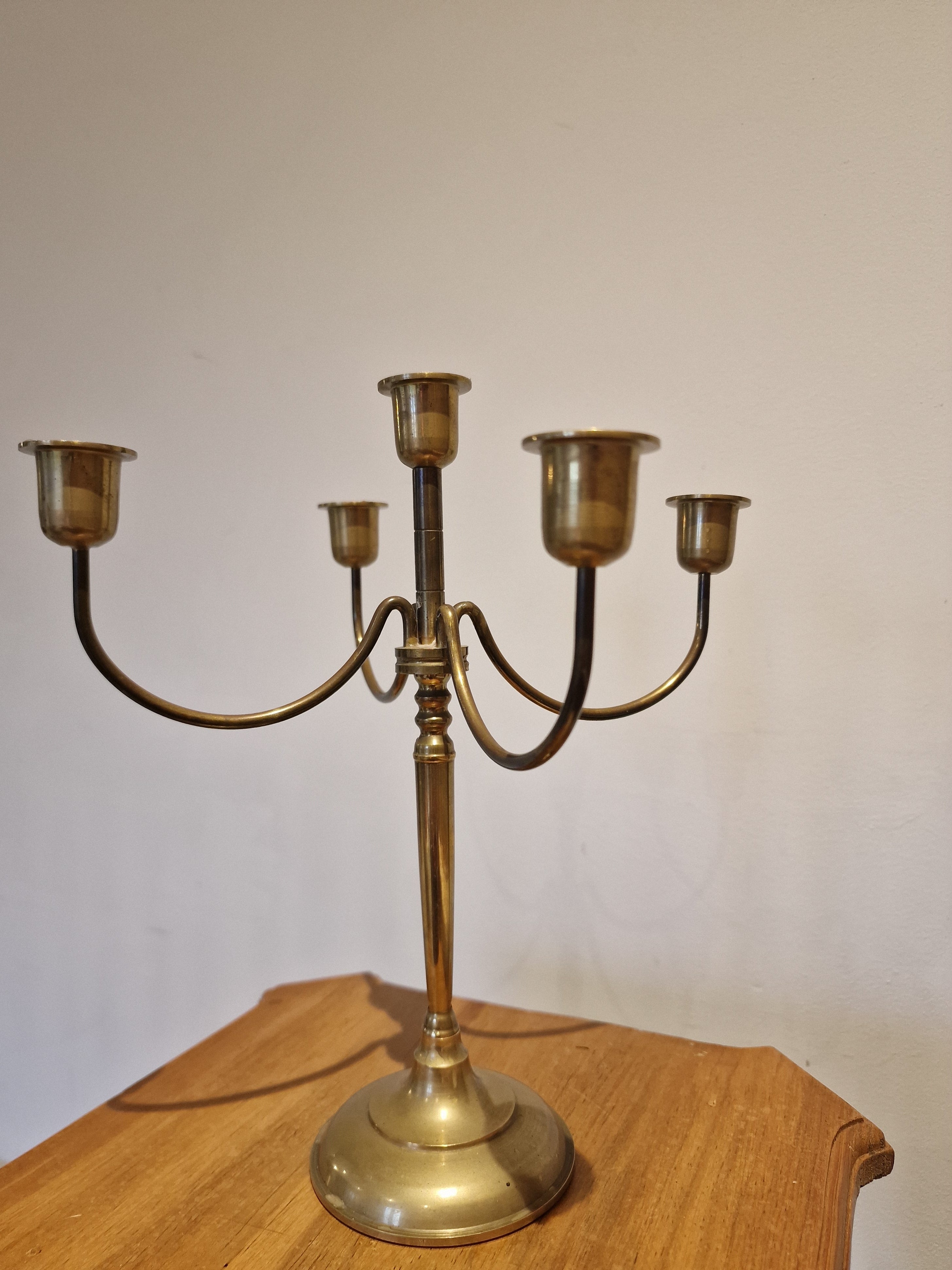 Vintage Brass Candelabra