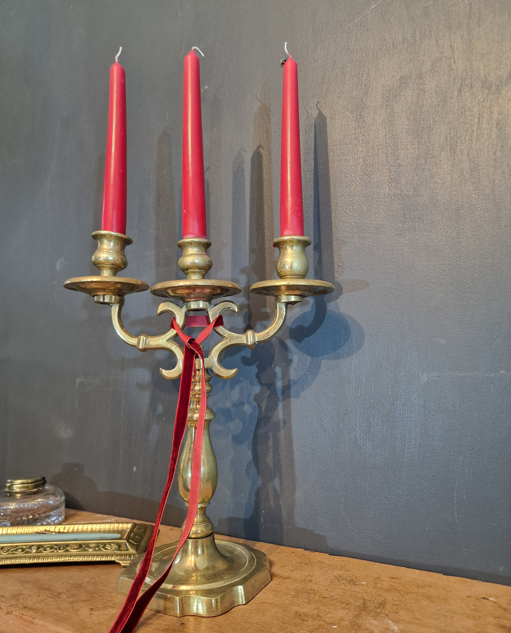 Brass Candelabra