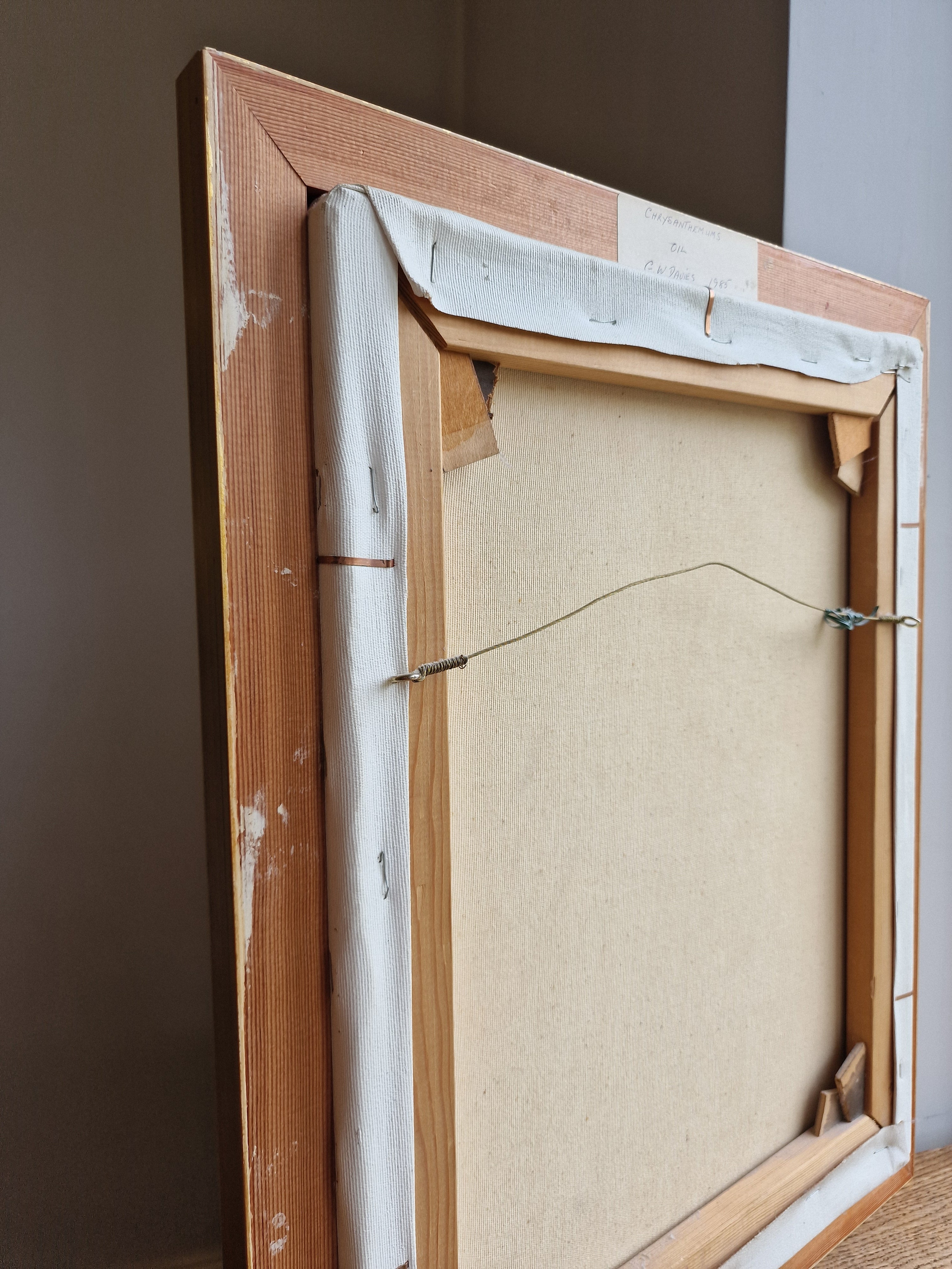 Still Life Oil On Canvas