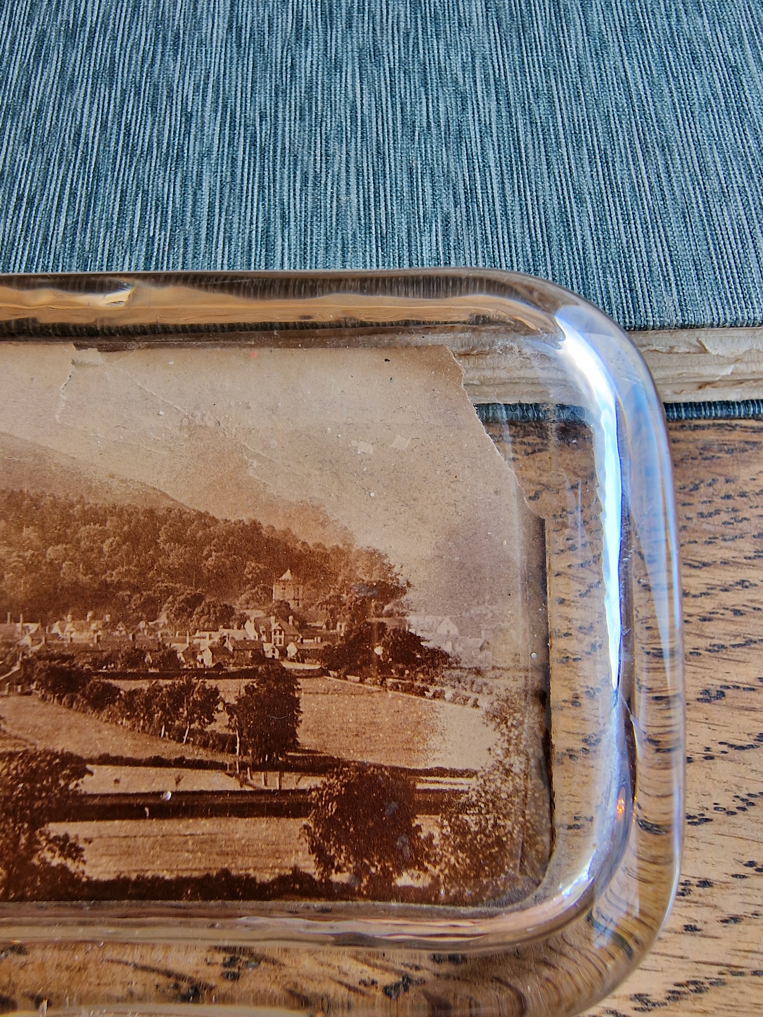 Victorian Paperweight Church Stretton