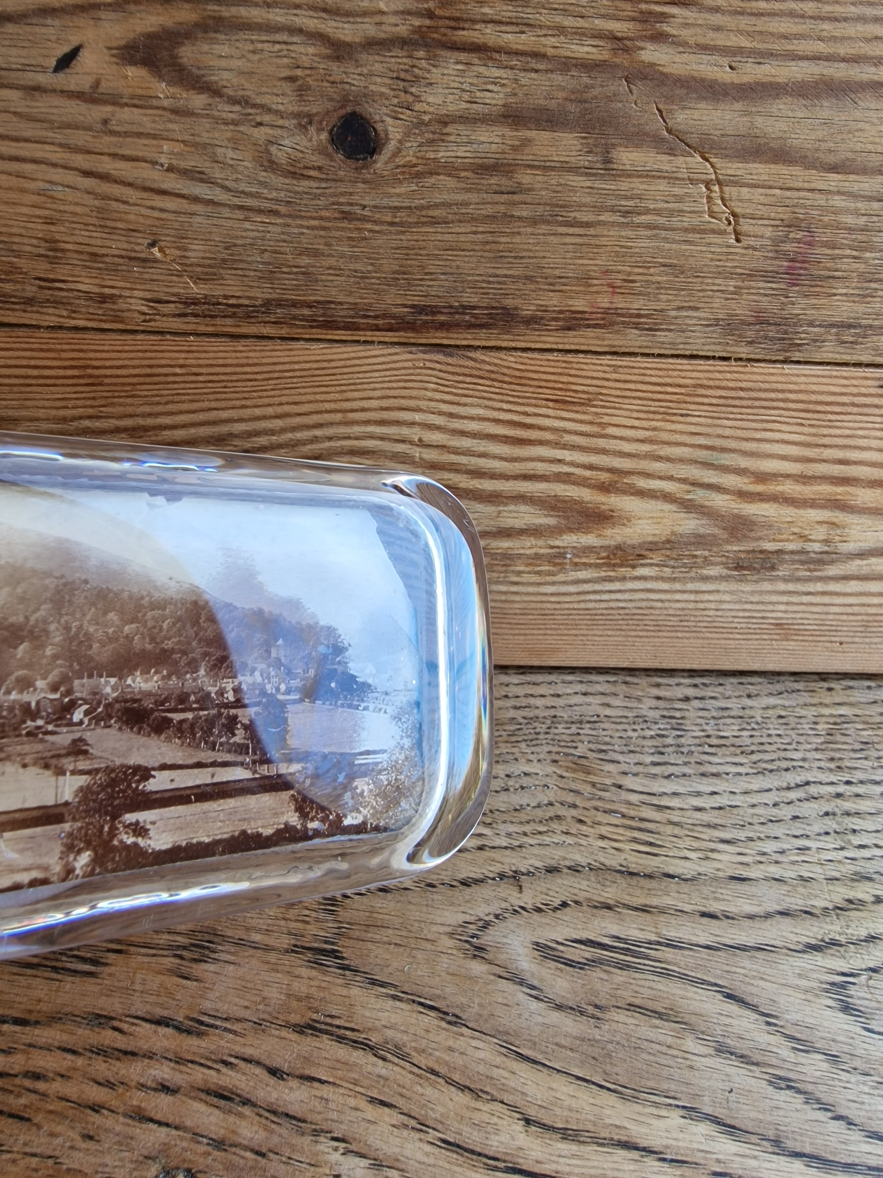 Victorian Paperweight Church Stretton