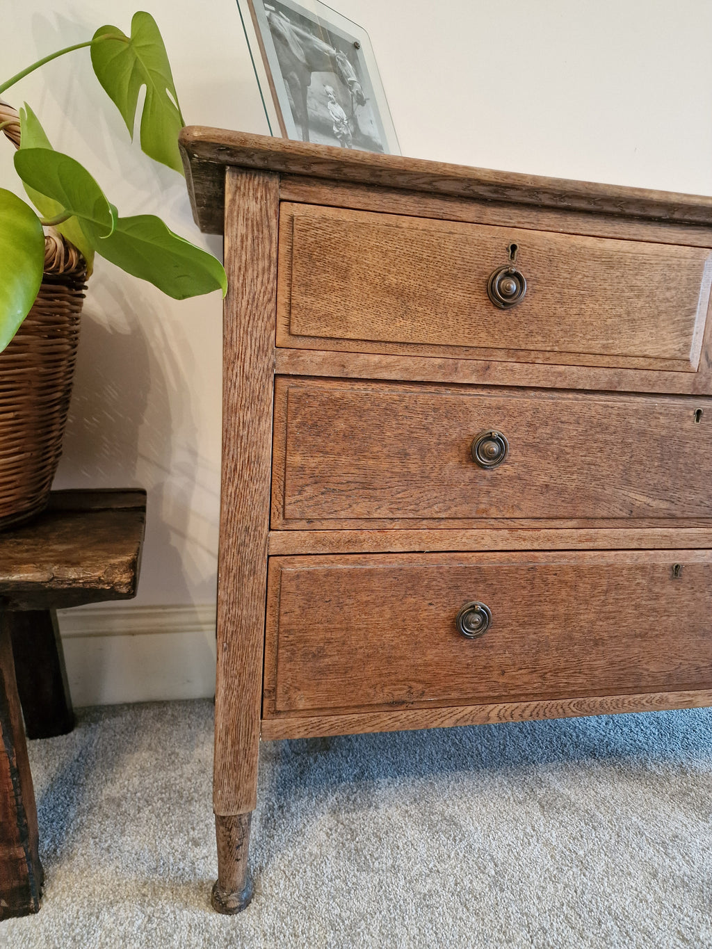 Antique Oak Chest of Drawers