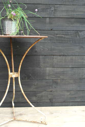 French bistro table 19th century