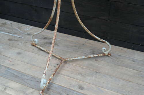 French bistro table 19th century