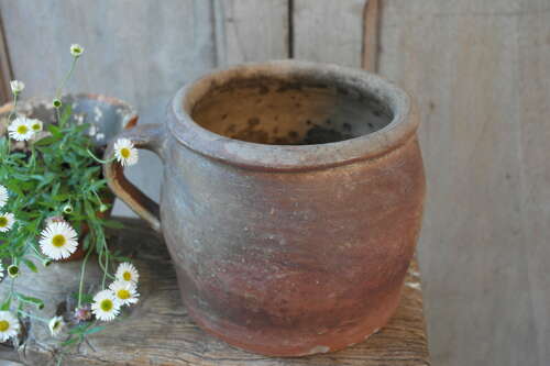 French stoneware confit pot