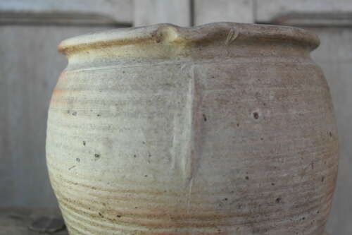 French antique confit pot