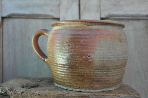 French antique confit pot