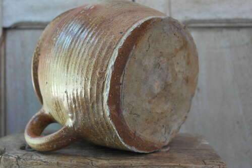 French antique confit pot
