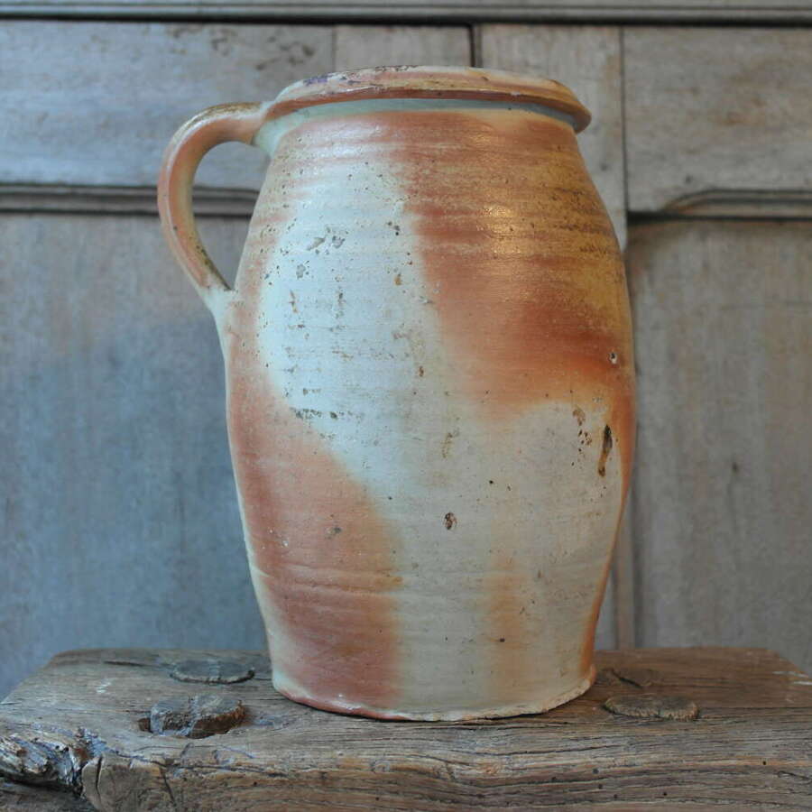 French stoneware confit pot