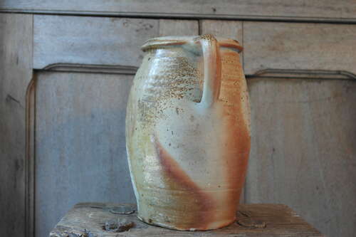French stoneware confit pot