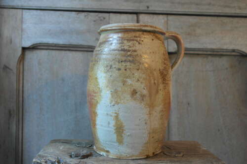 French stoneware confit pot
