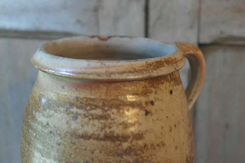 French stoneware confit pot