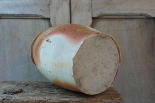 French stoneware confit pot